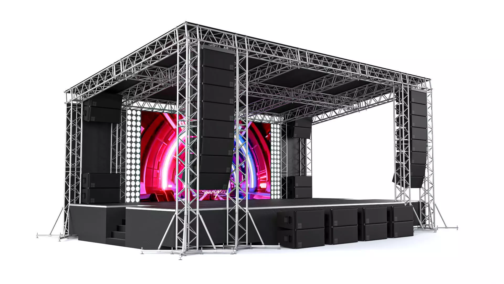 Concert Stage 05 3D model