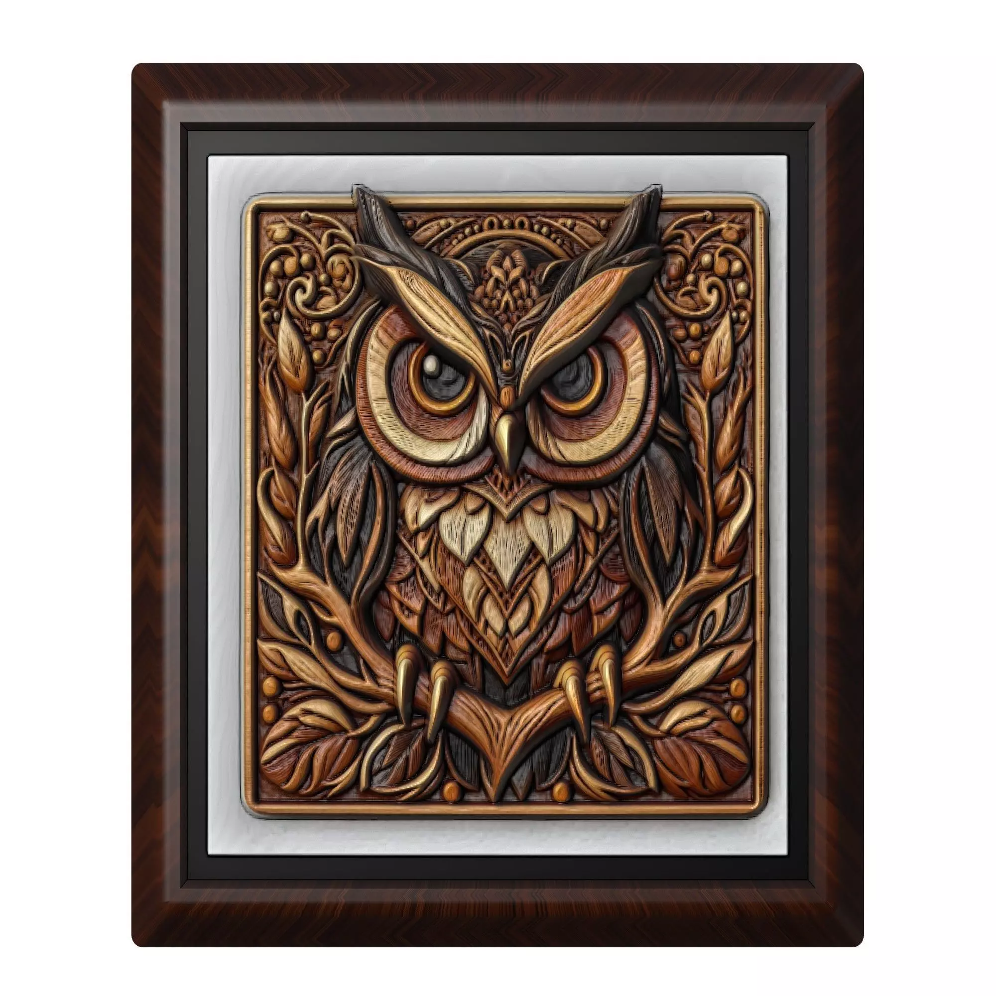 Owl Animal 3D print model_0