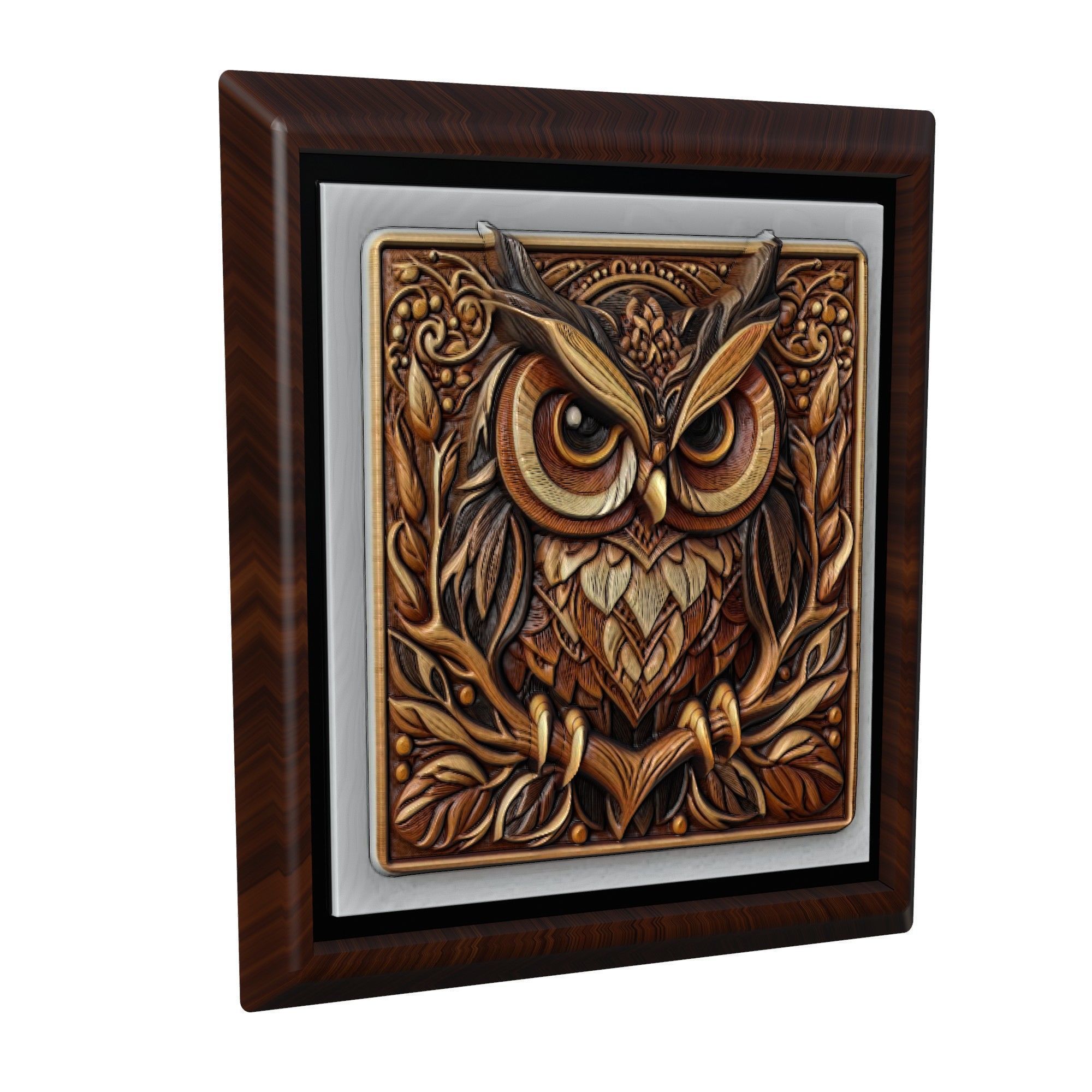 Owl Animal 3D print model_1