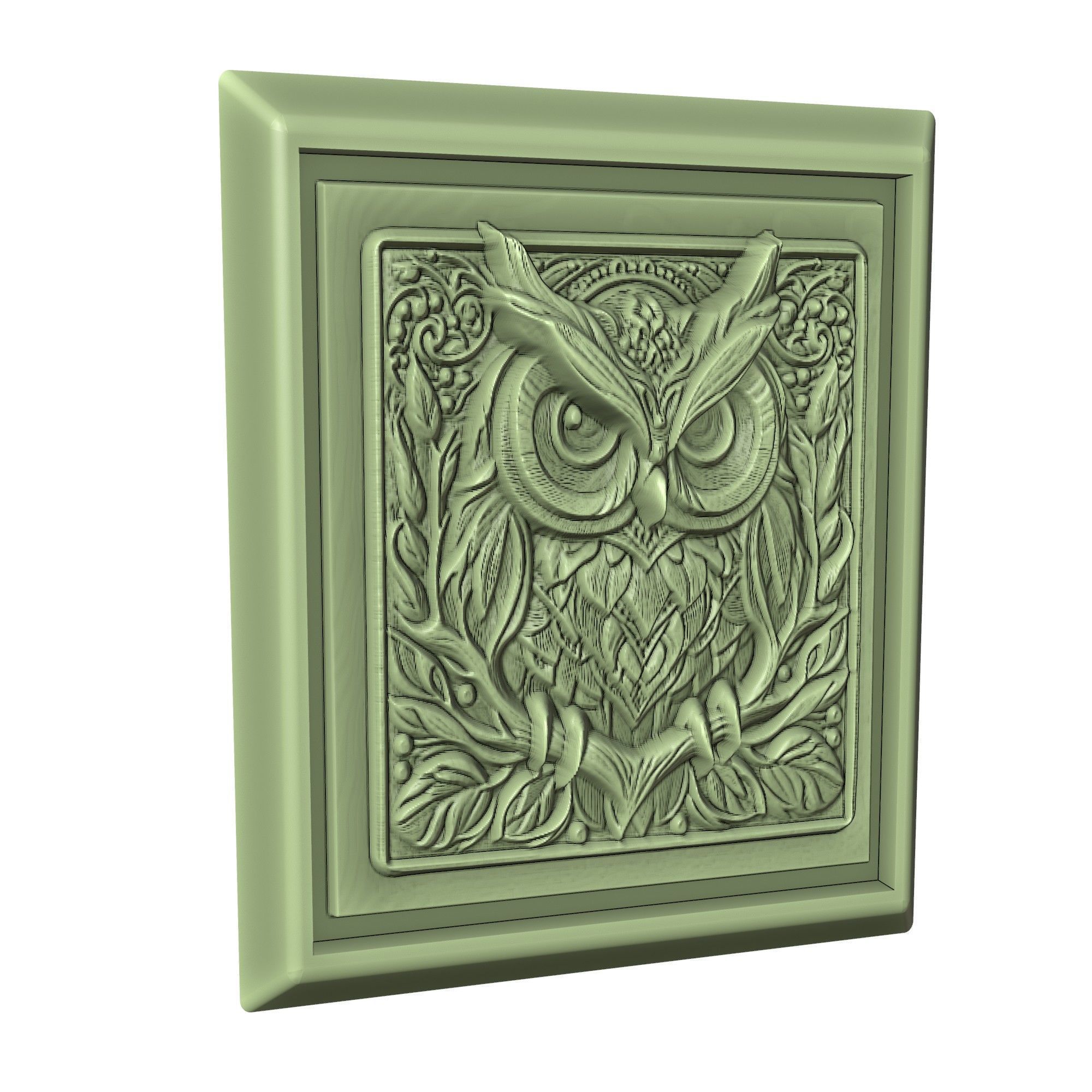 Owl Animal 3D print model_3