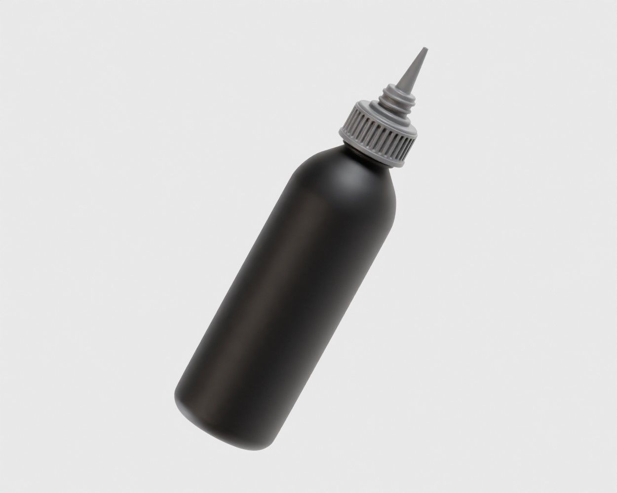 Medicine bottle 03 Low-poly 3D model_4