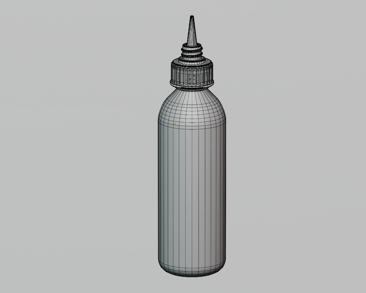 Medicine bottle 03 Low-poly 3D model_5