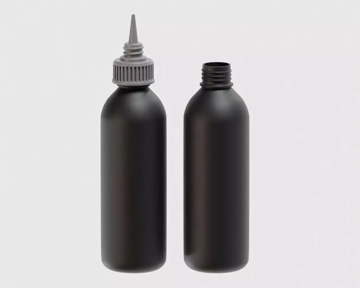 Medicine bottle 03 Low-poly 3D model_0