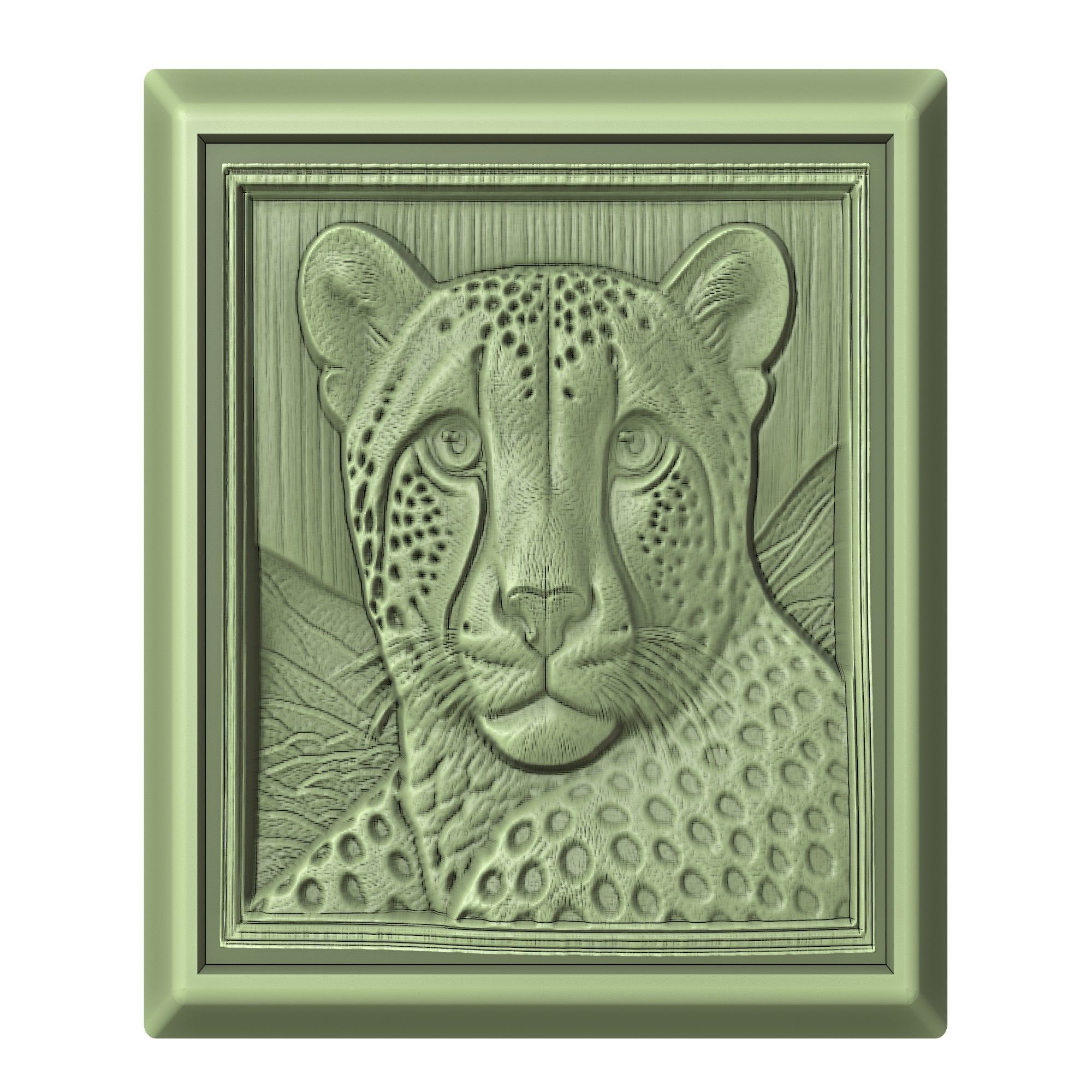Cheetah Animal 3D print model_2