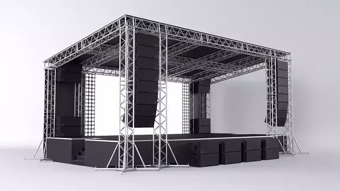 Concert Stage 06 3D model