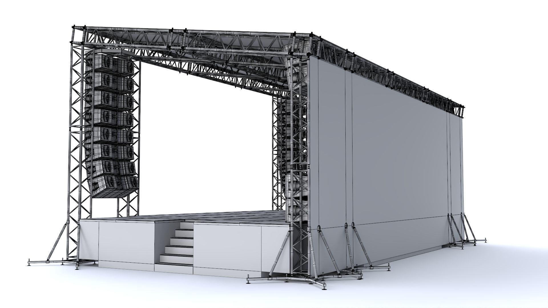 Concert Stage 07 3D model_15