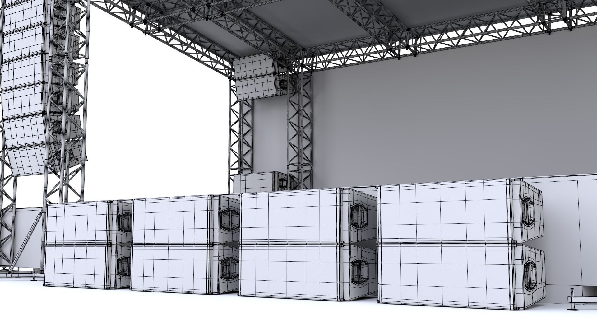 Concert Stage 07 3D model_17