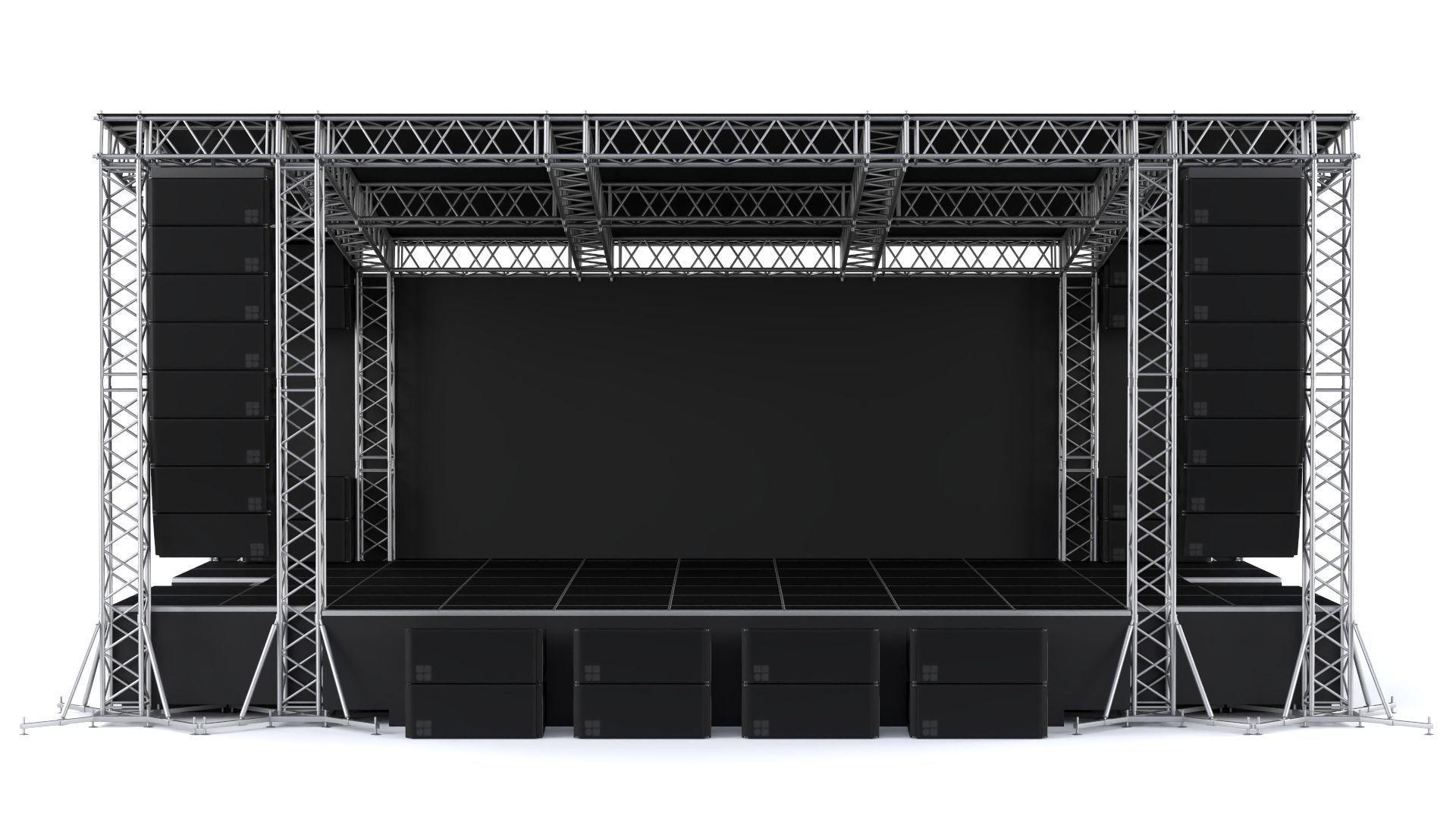 Concert Stage 07 3D model_1