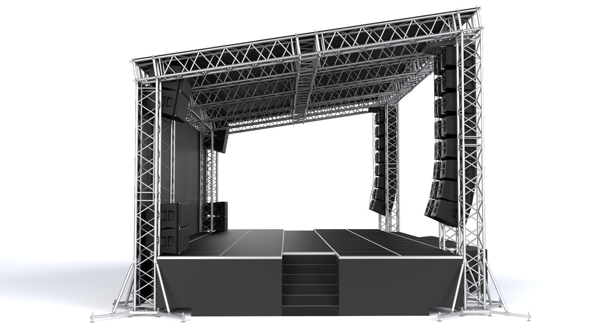 Concert Stage 07 3D model_2