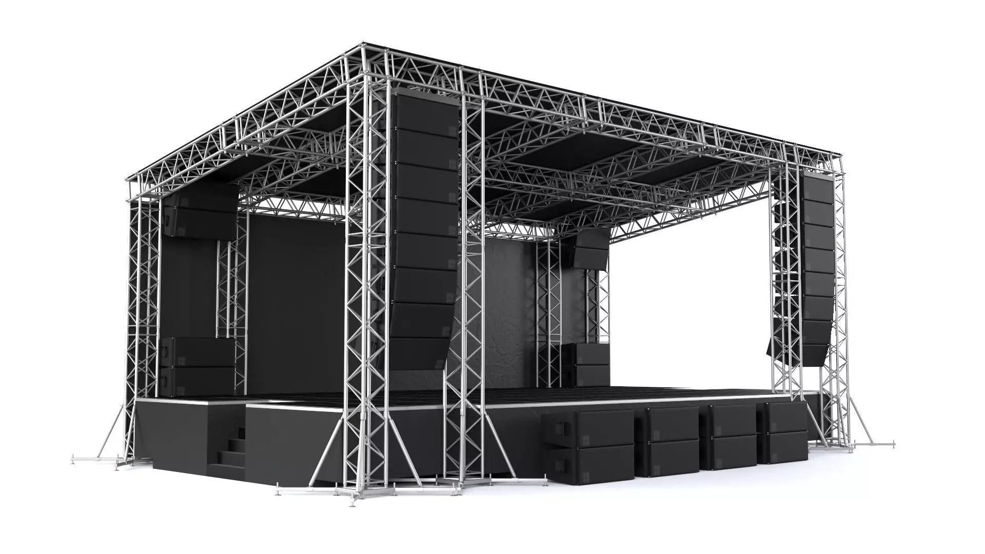 Concert Stage 07 3D model_0