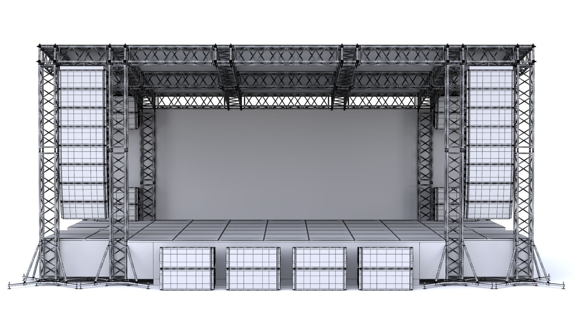 Concert Stage 07 3D model_10