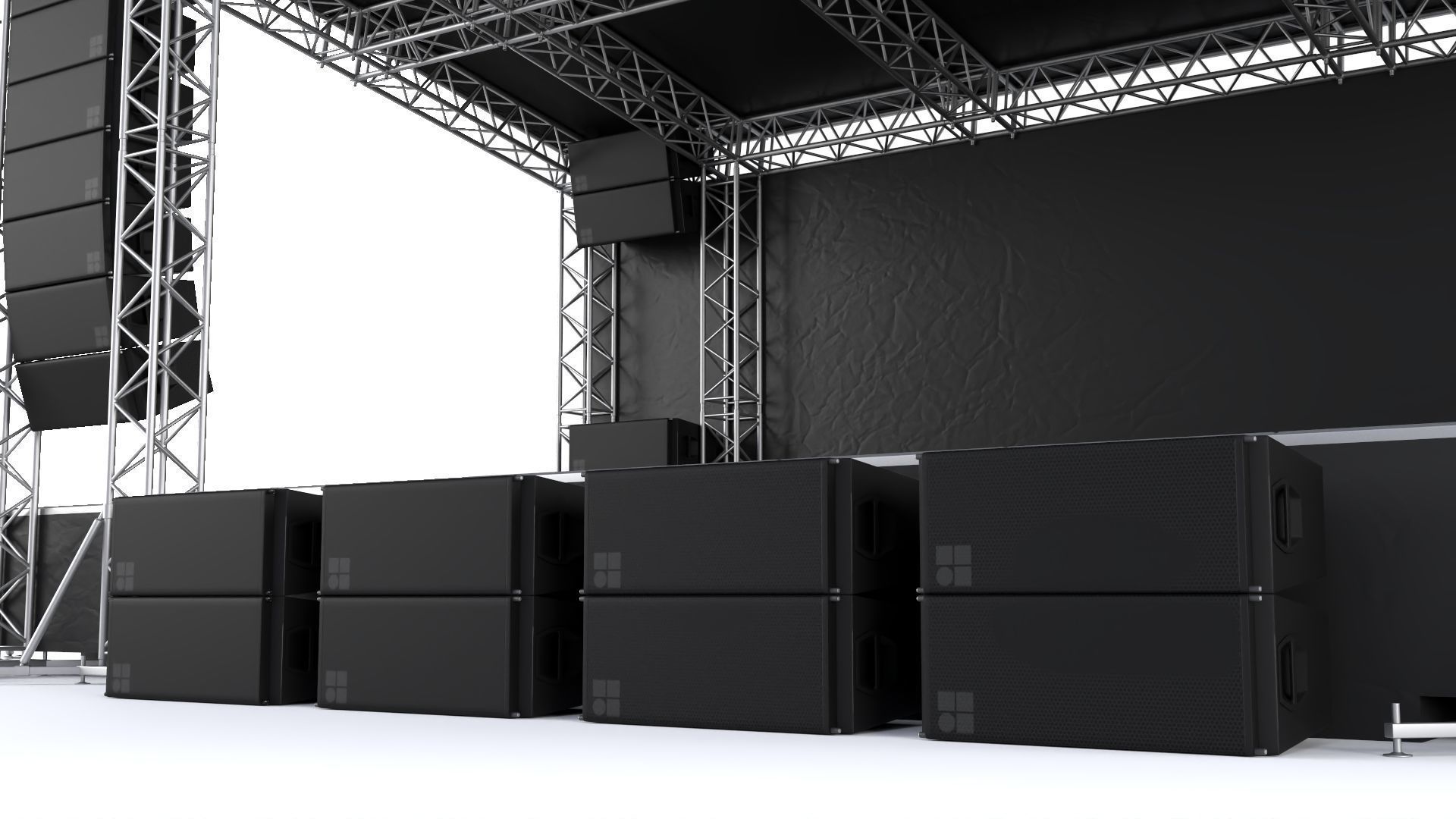 Concert Stage 07 3D model_6