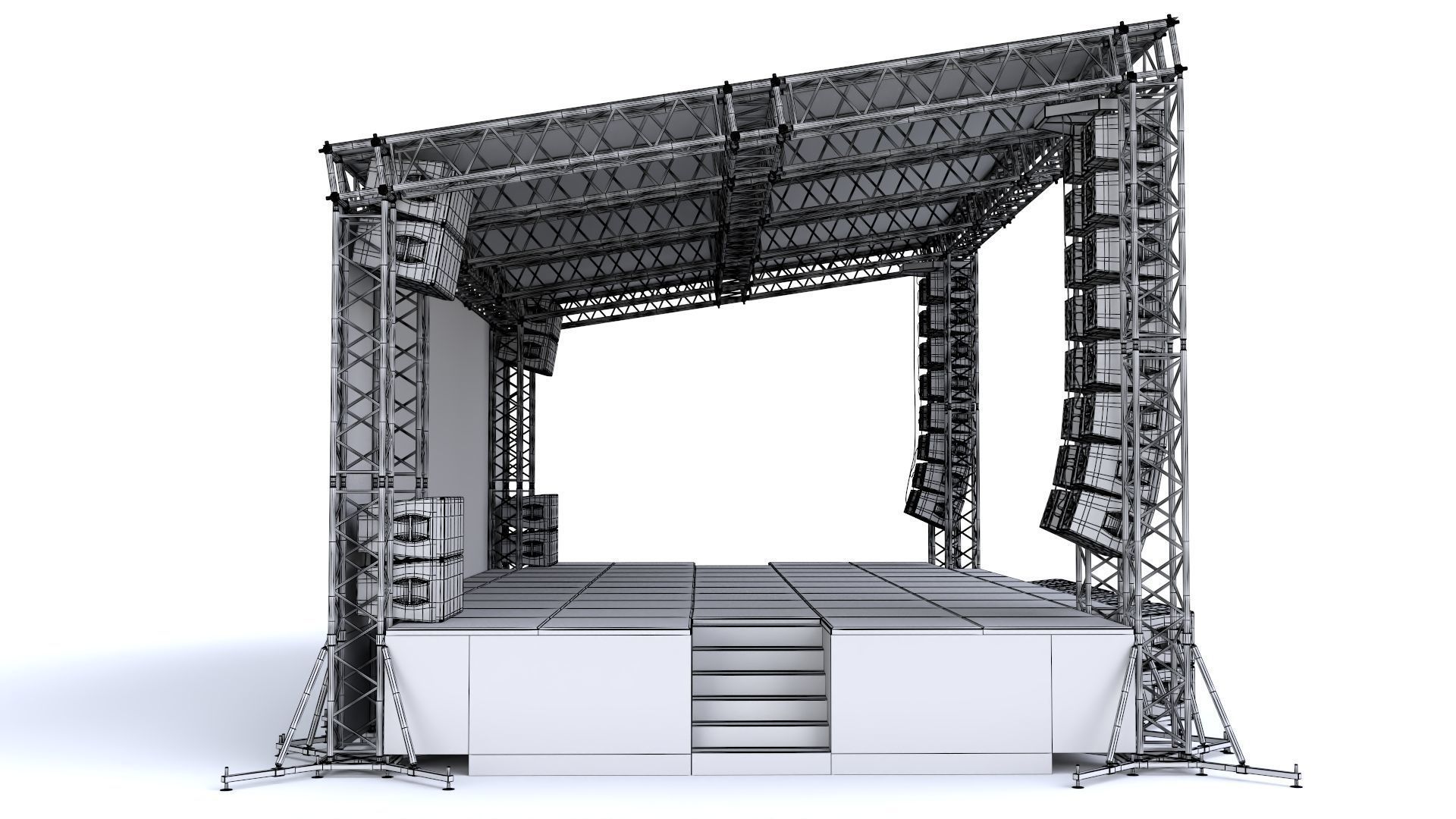 Concert Stage 07 3D model_13