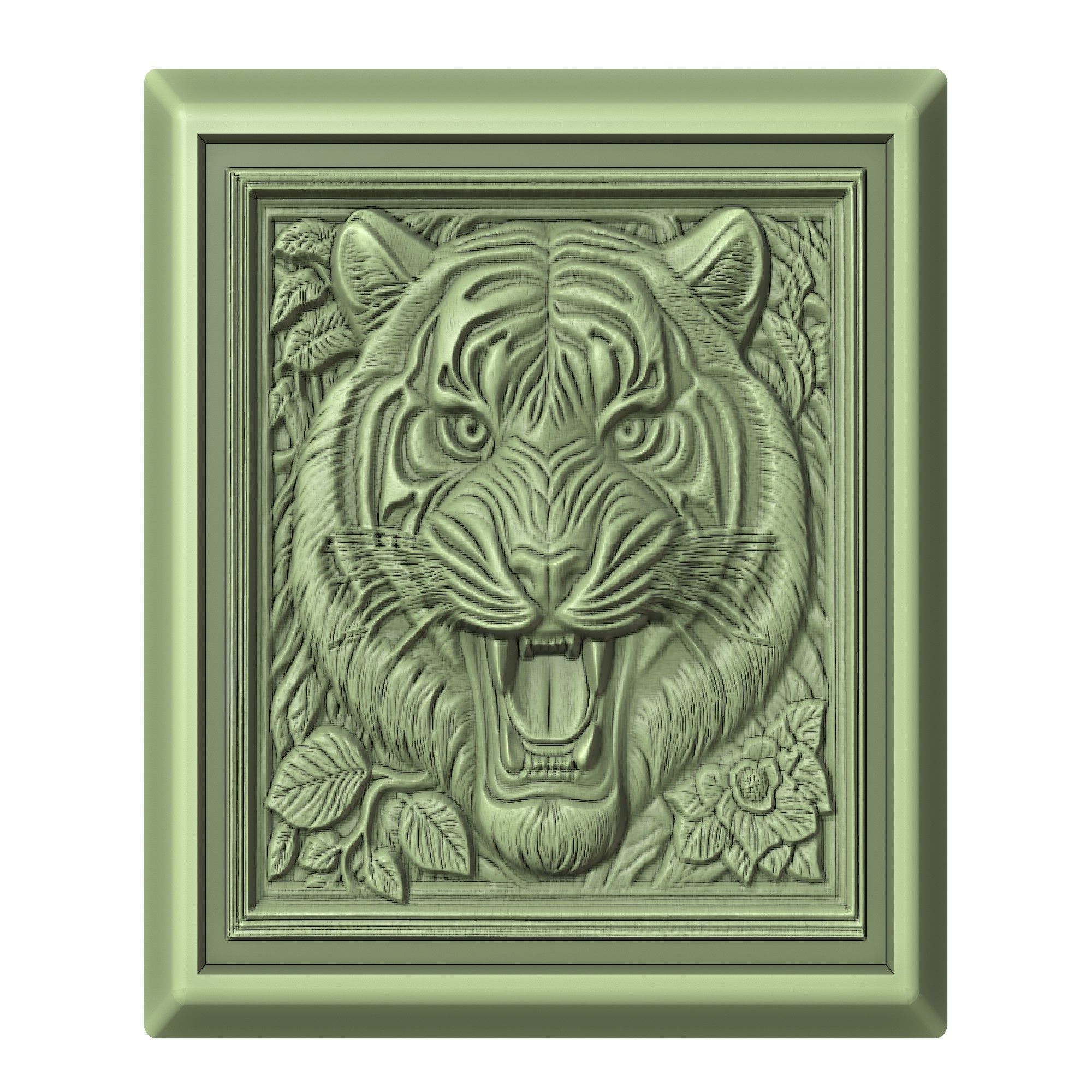 Tiger Animal 3D print model_2