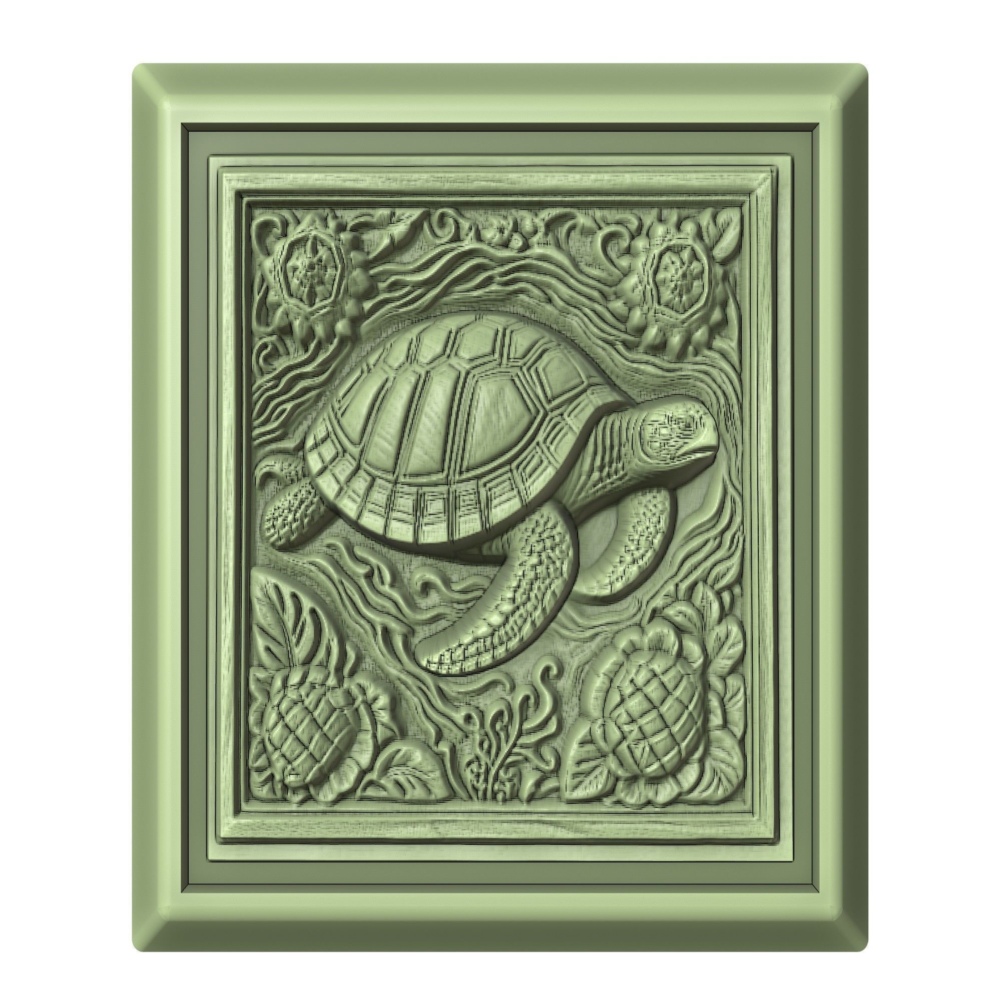 Turtle Animal 3D print model_2