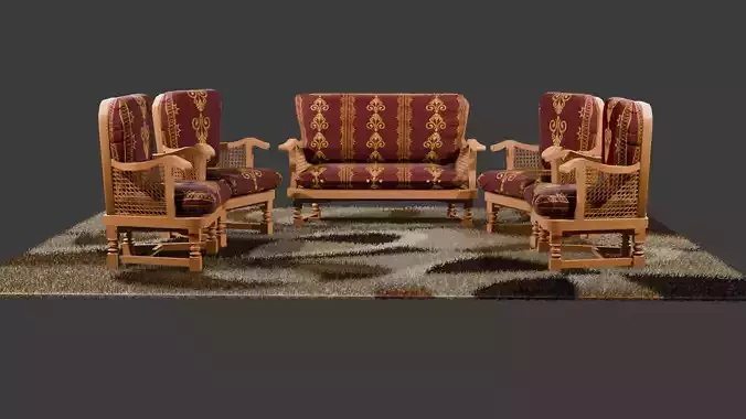 oriental living room