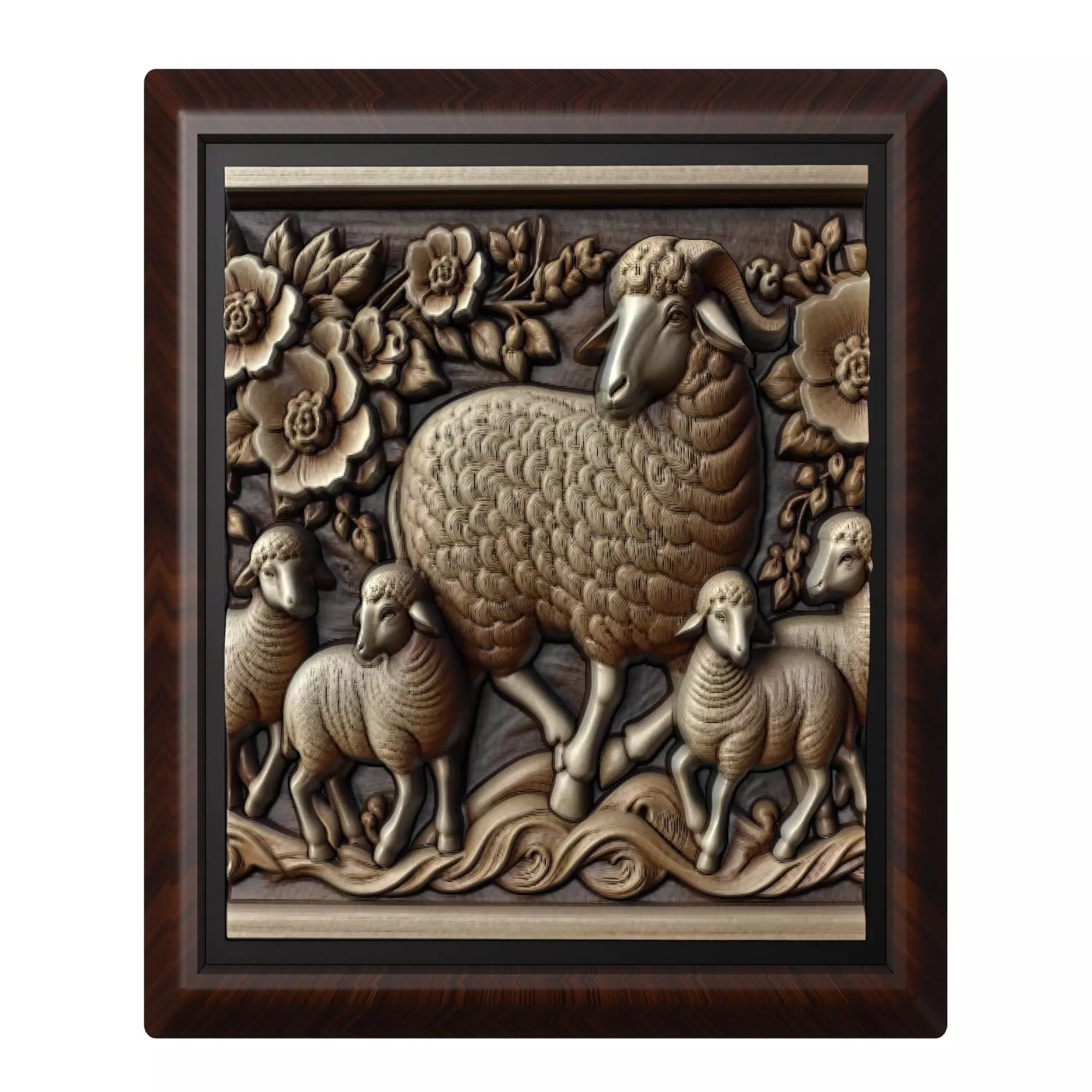 Sheep Animal 3D print model_0