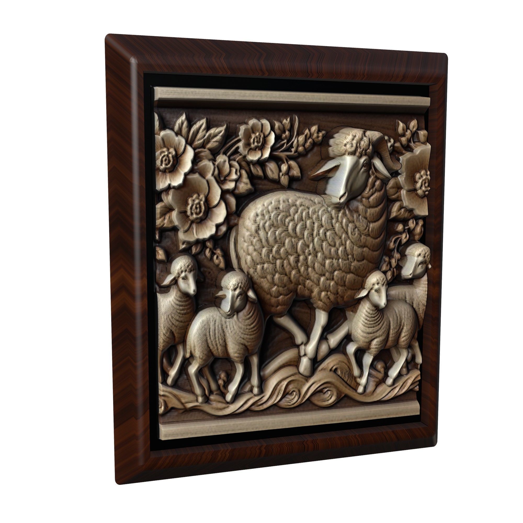 Sheep Animal 3D print model_1