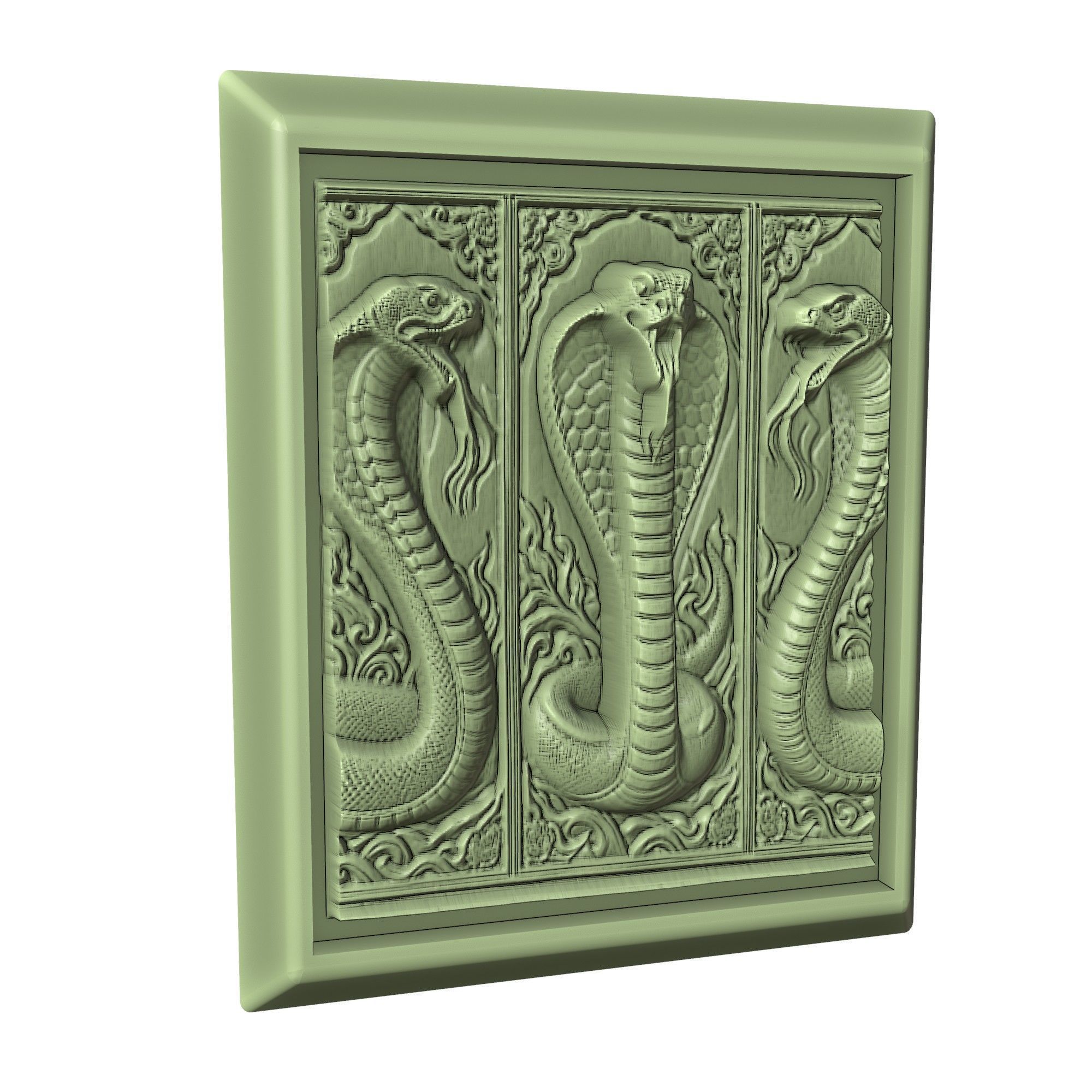 King Cobra Animal 3D print model_3