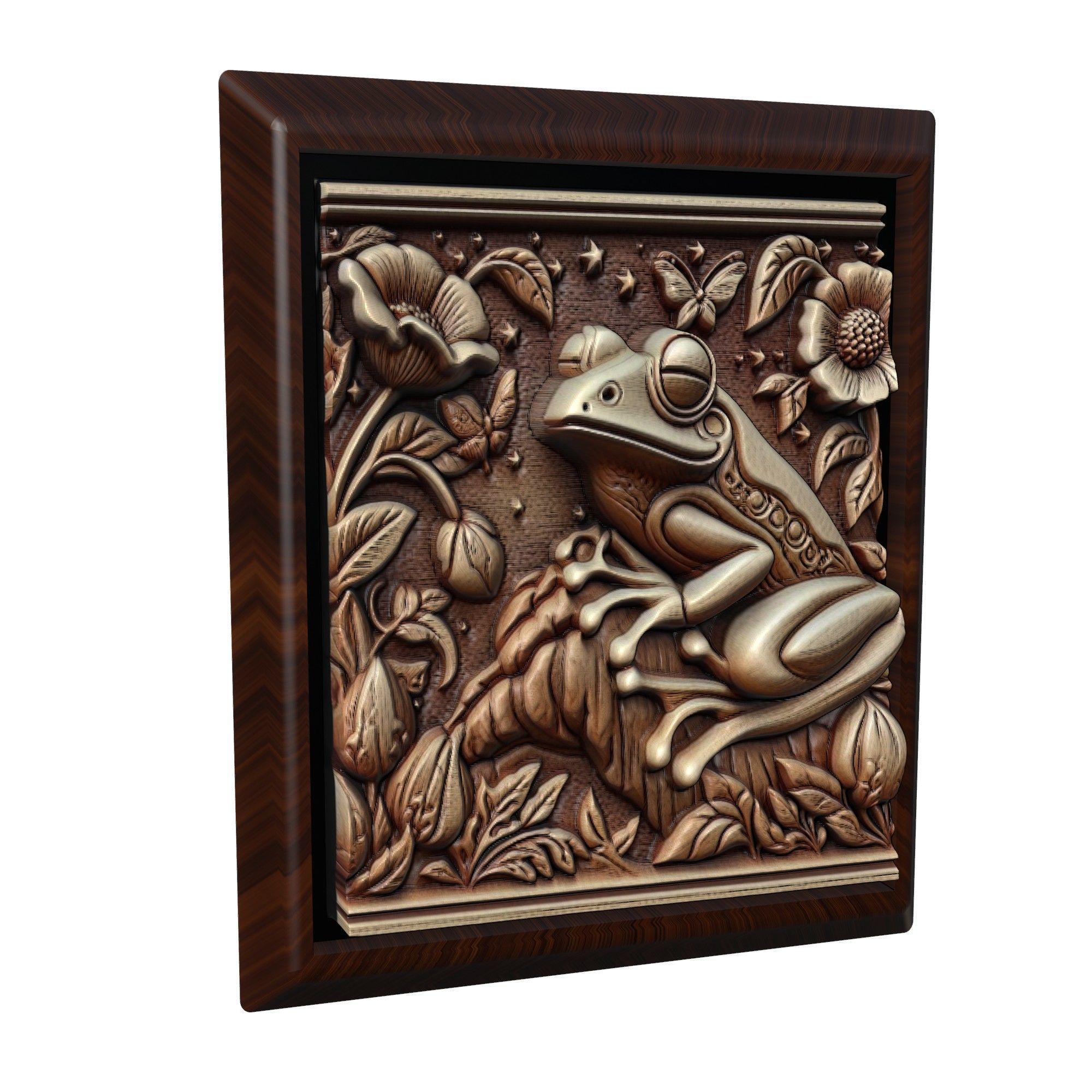 Frog Animal 3D print model_1