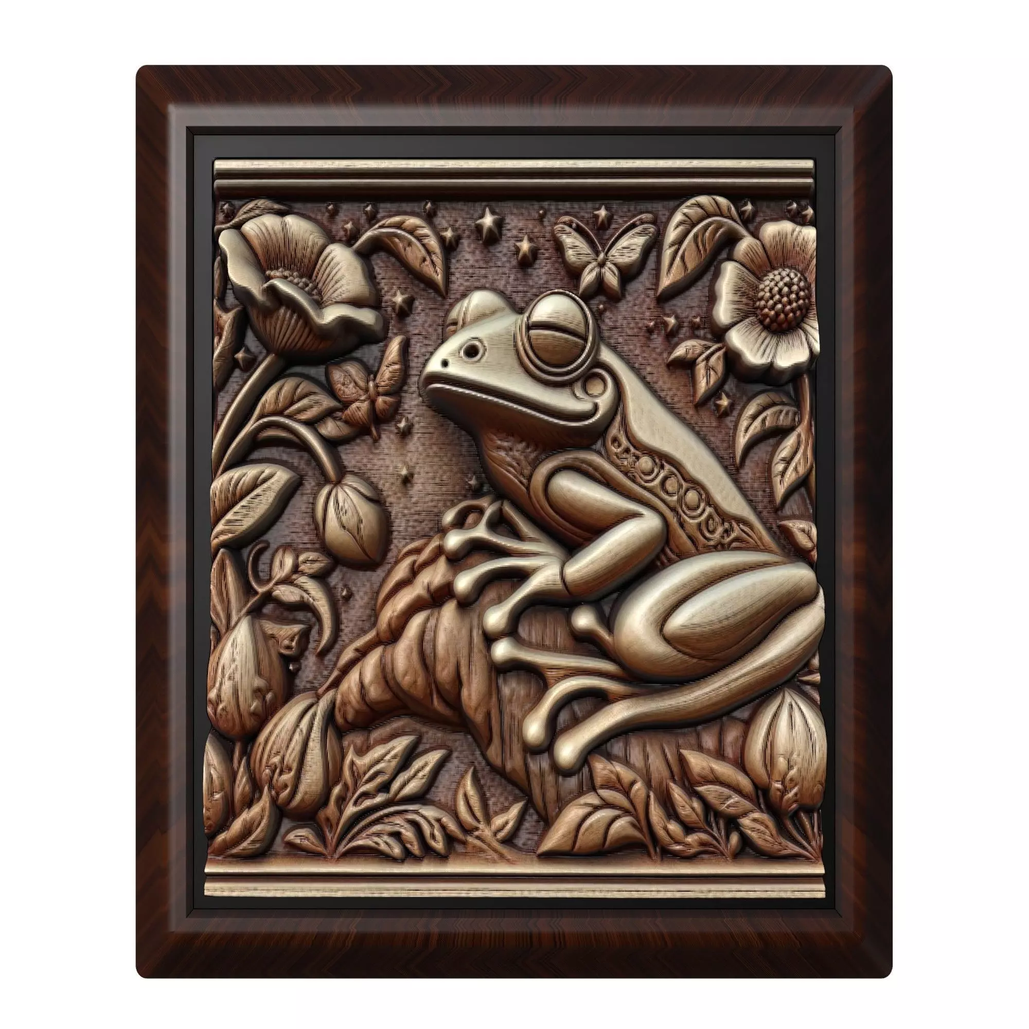 Frog Animal 3D print model_0