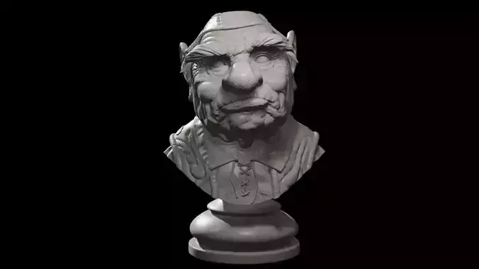 Hoggle Bust