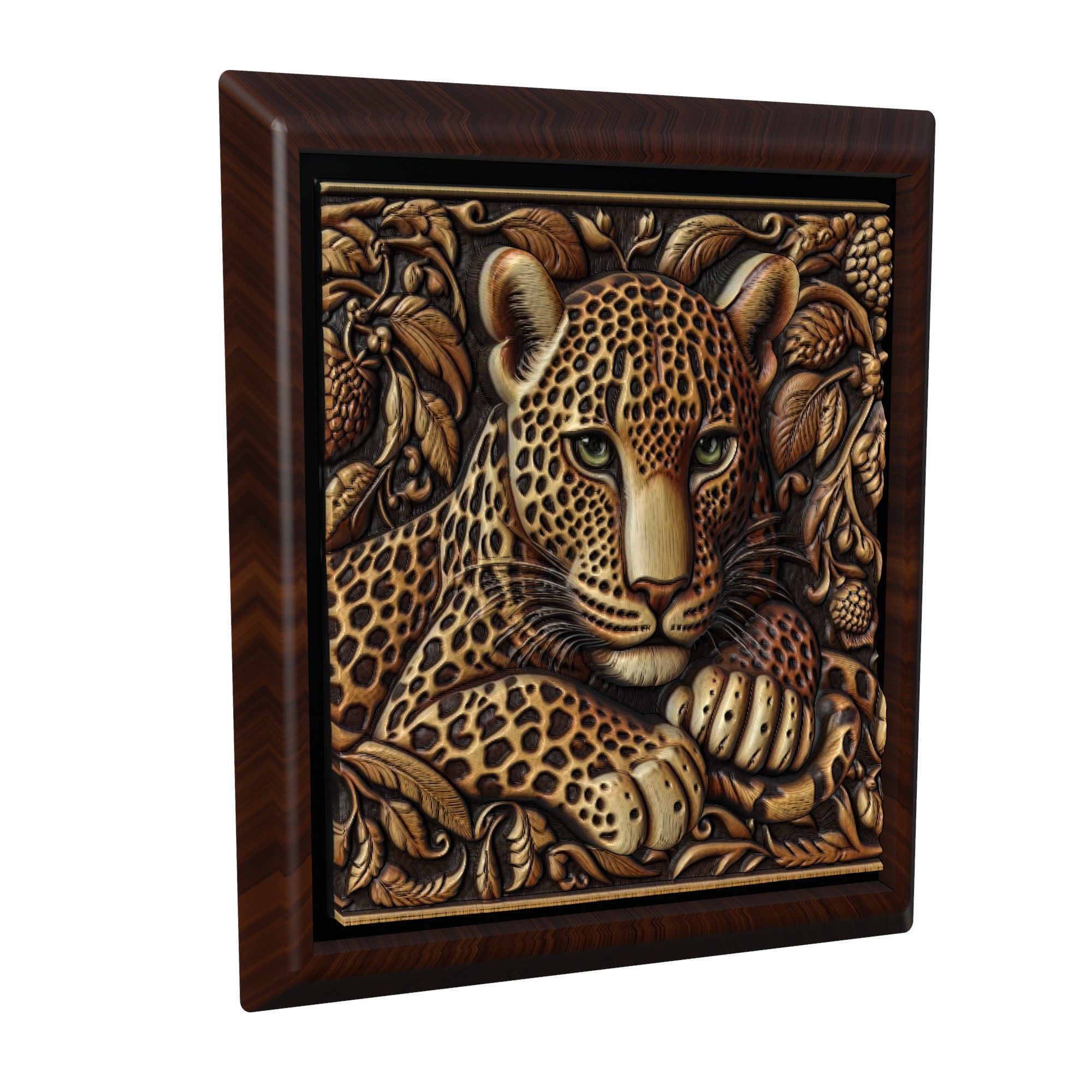 Leopard Animal 3D print model_1