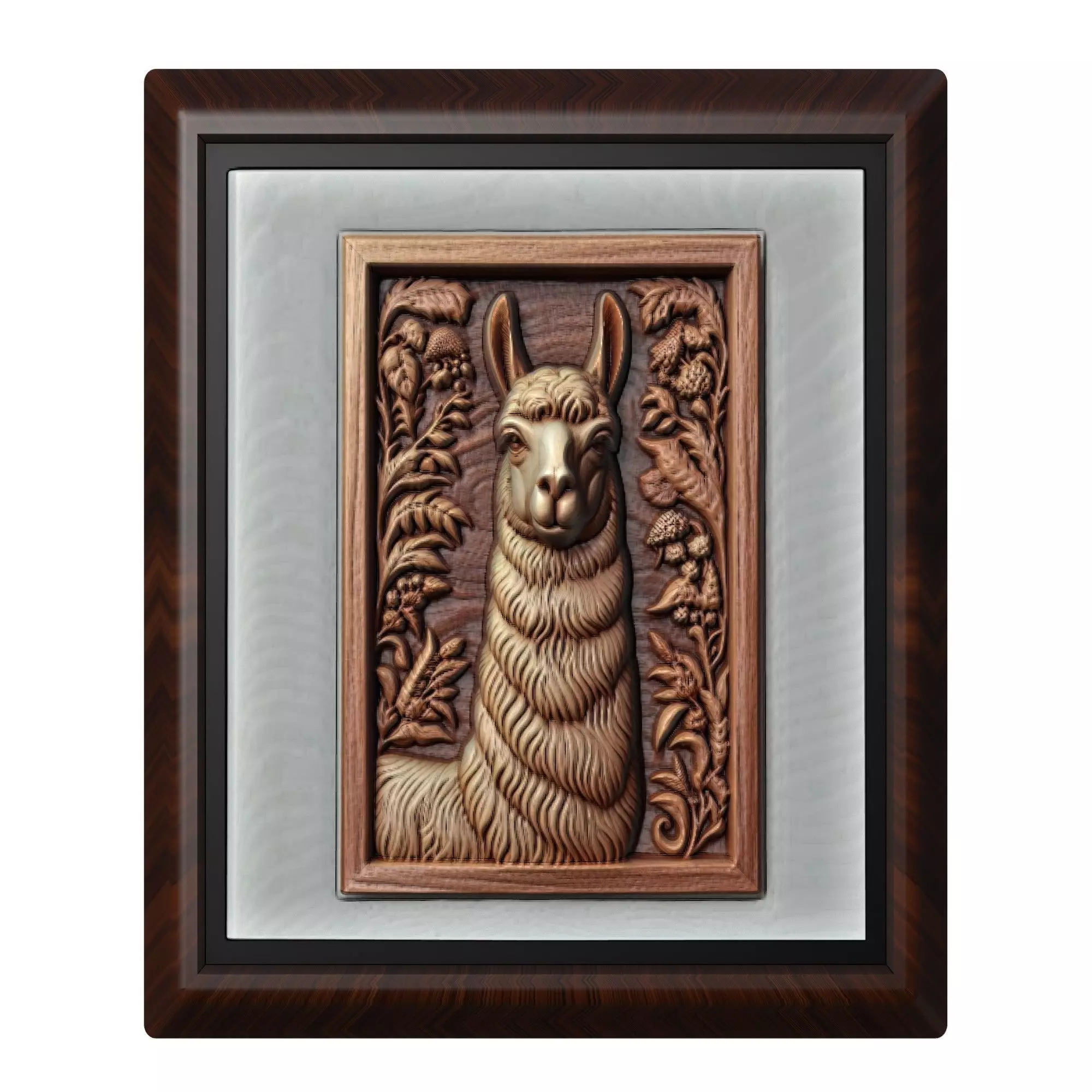 Llama Animal 3D print model_0