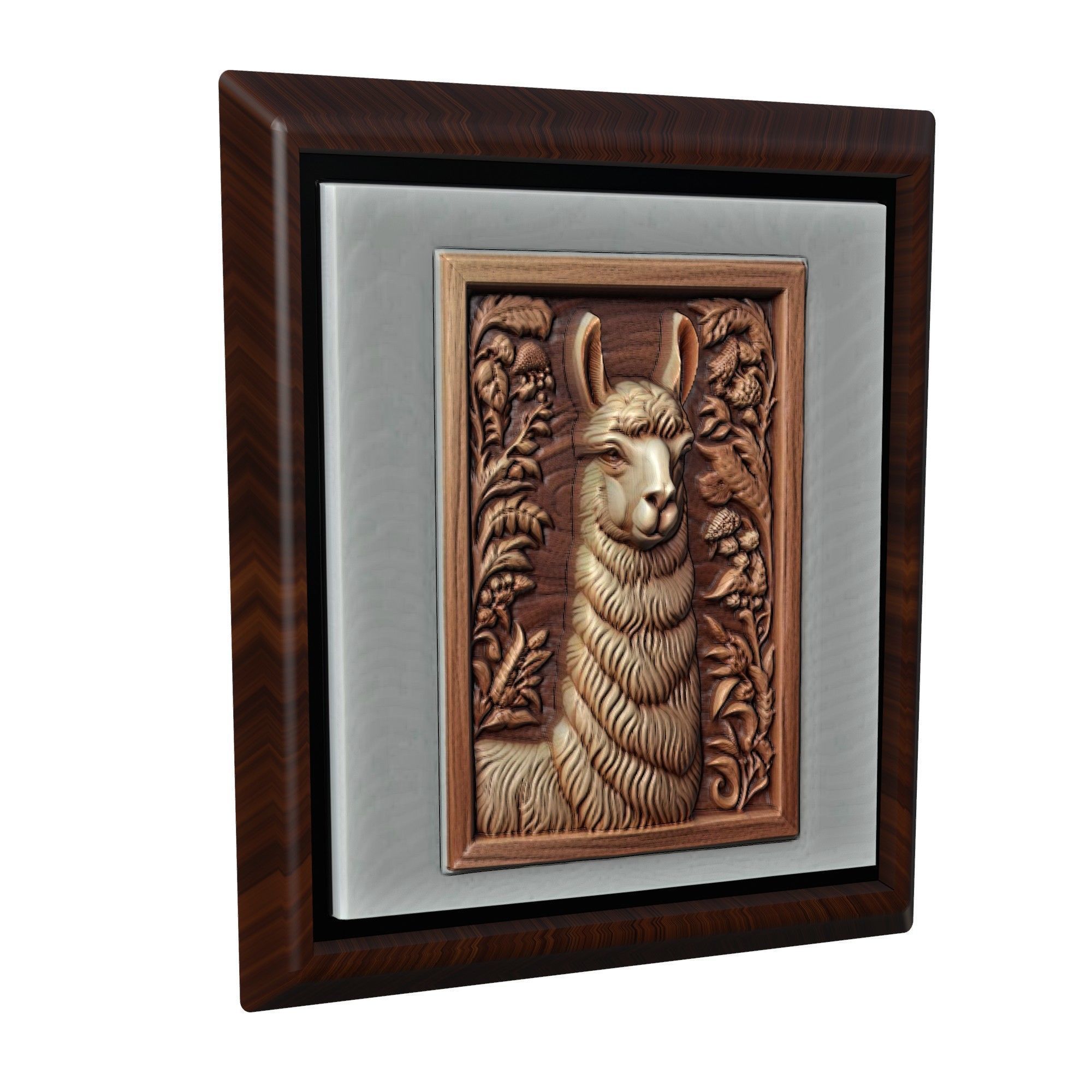 Llama Animal 3D print model_1