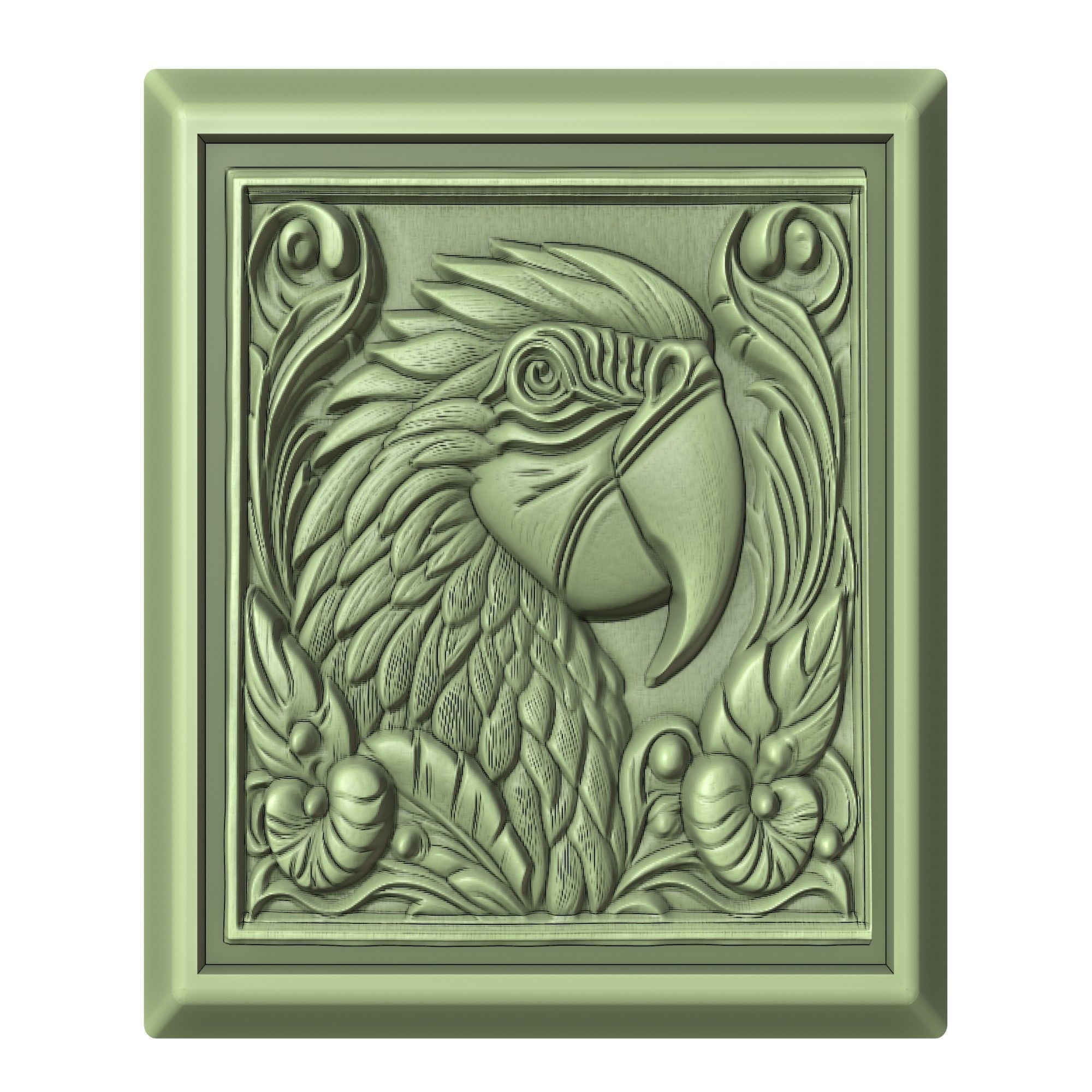 Parrot Animal 3D print model_2