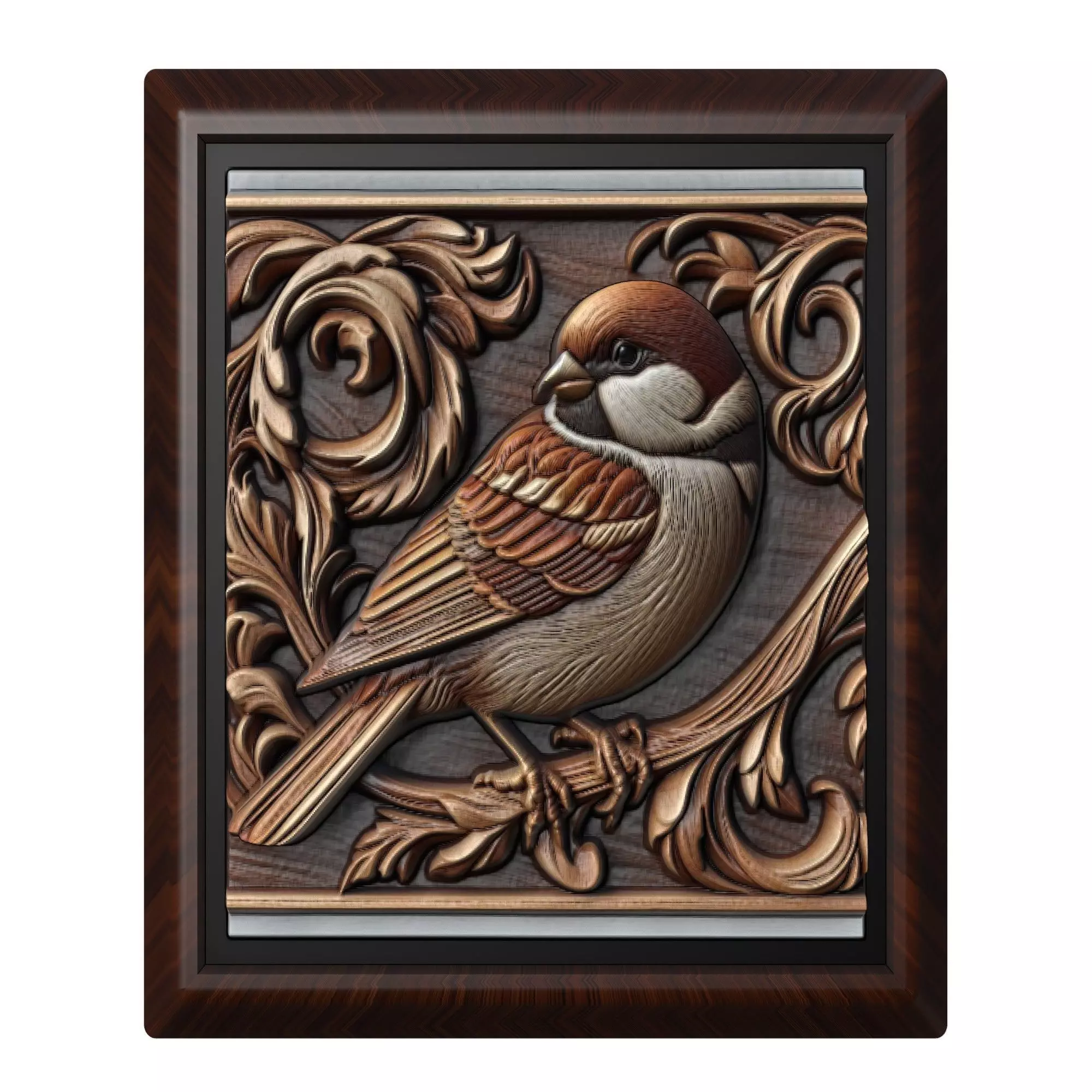 Sparrow Animal 3D print model