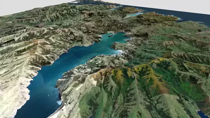 Island Banks Peninsula New Zeland