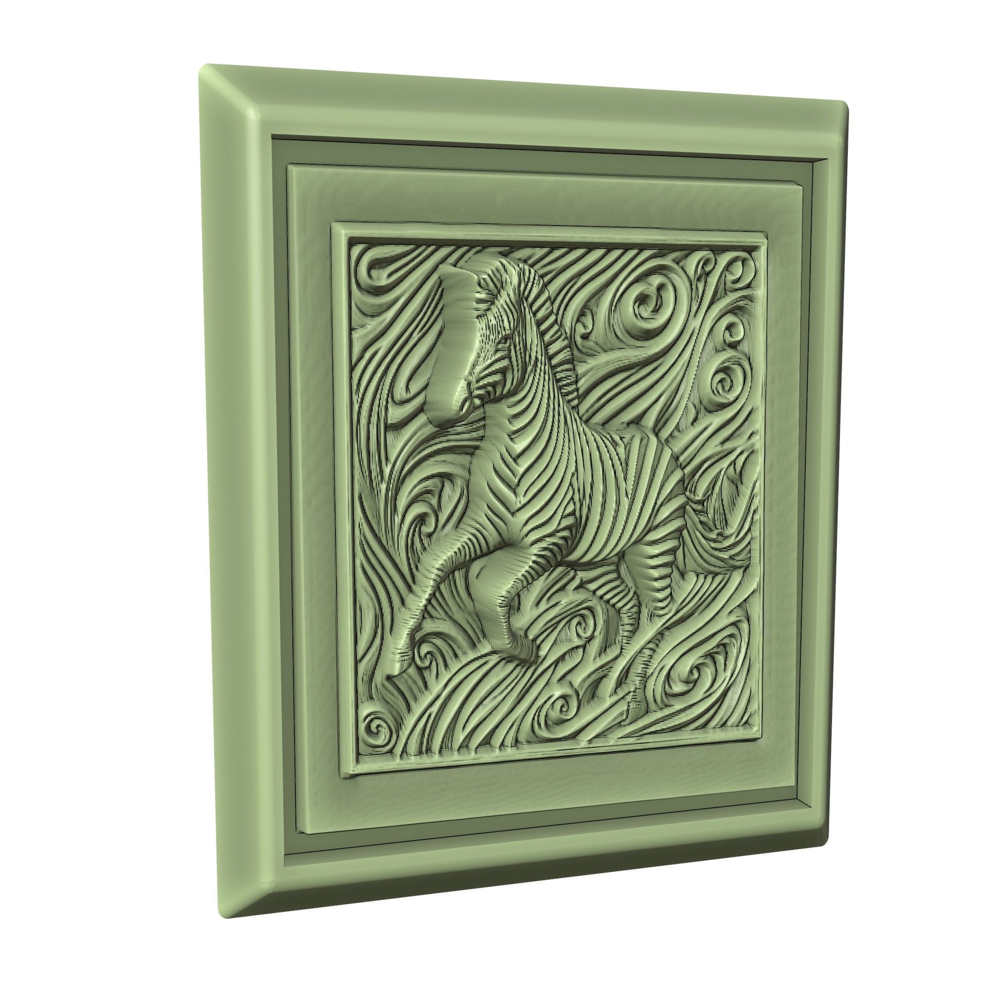 Zebra Animal 3D print model_3