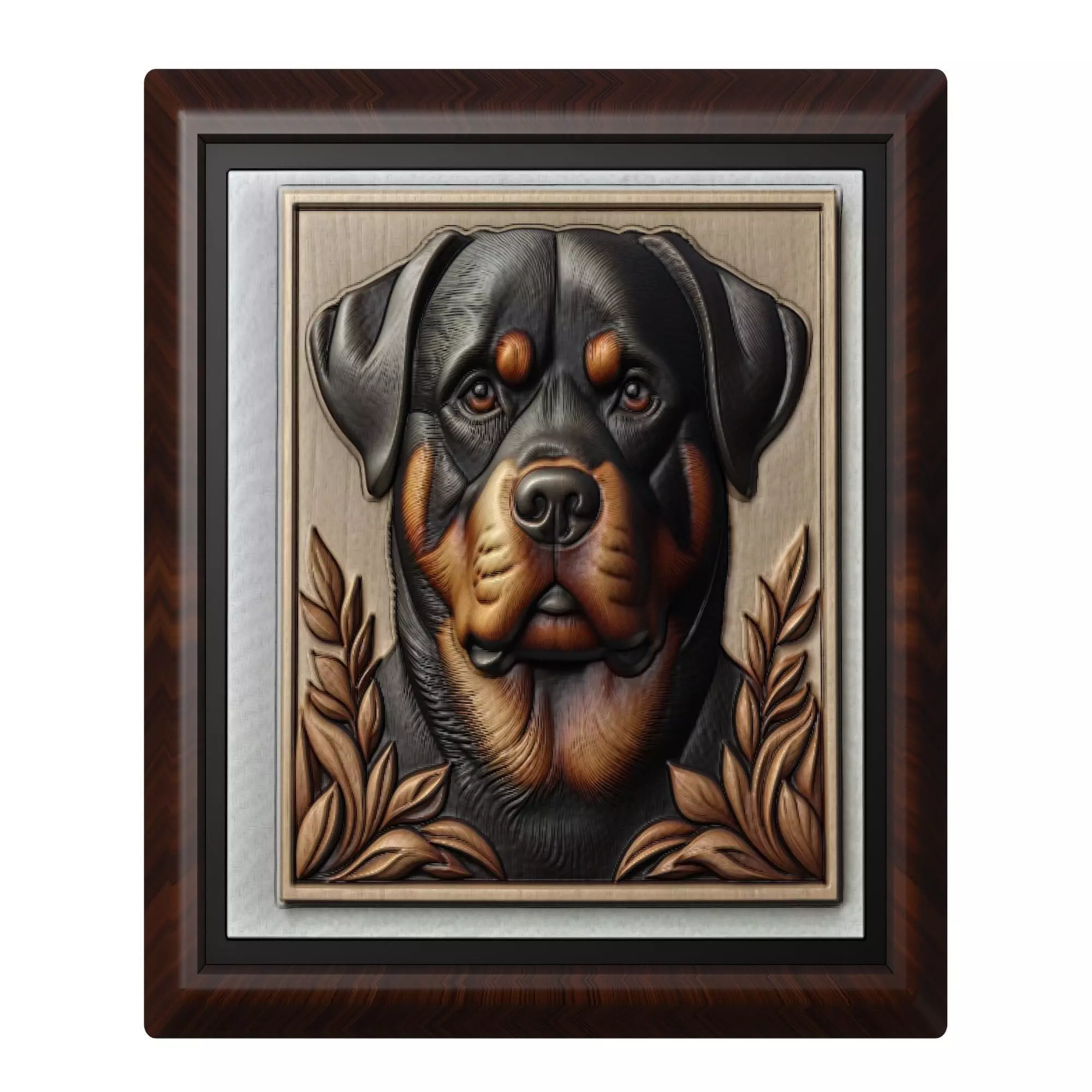 Dog Rottweiler Animal 3D print model_0