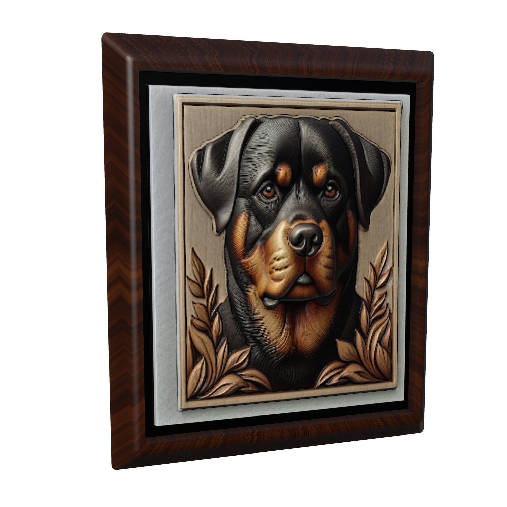 Dog Rottweiler Animal 3D print model_1