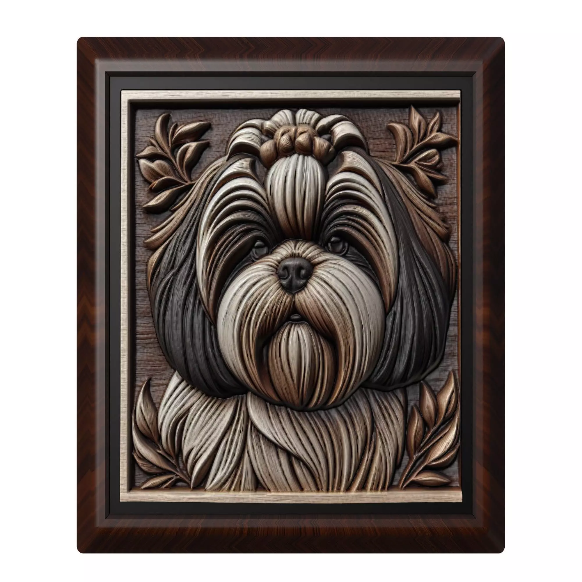 Dog Shih Tzu Animal 3D print model_0