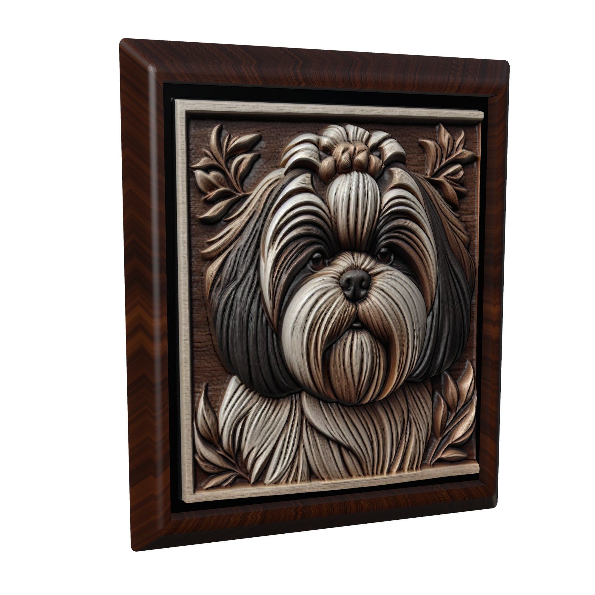 Dog Shih Tzu Animal 3D print model_1