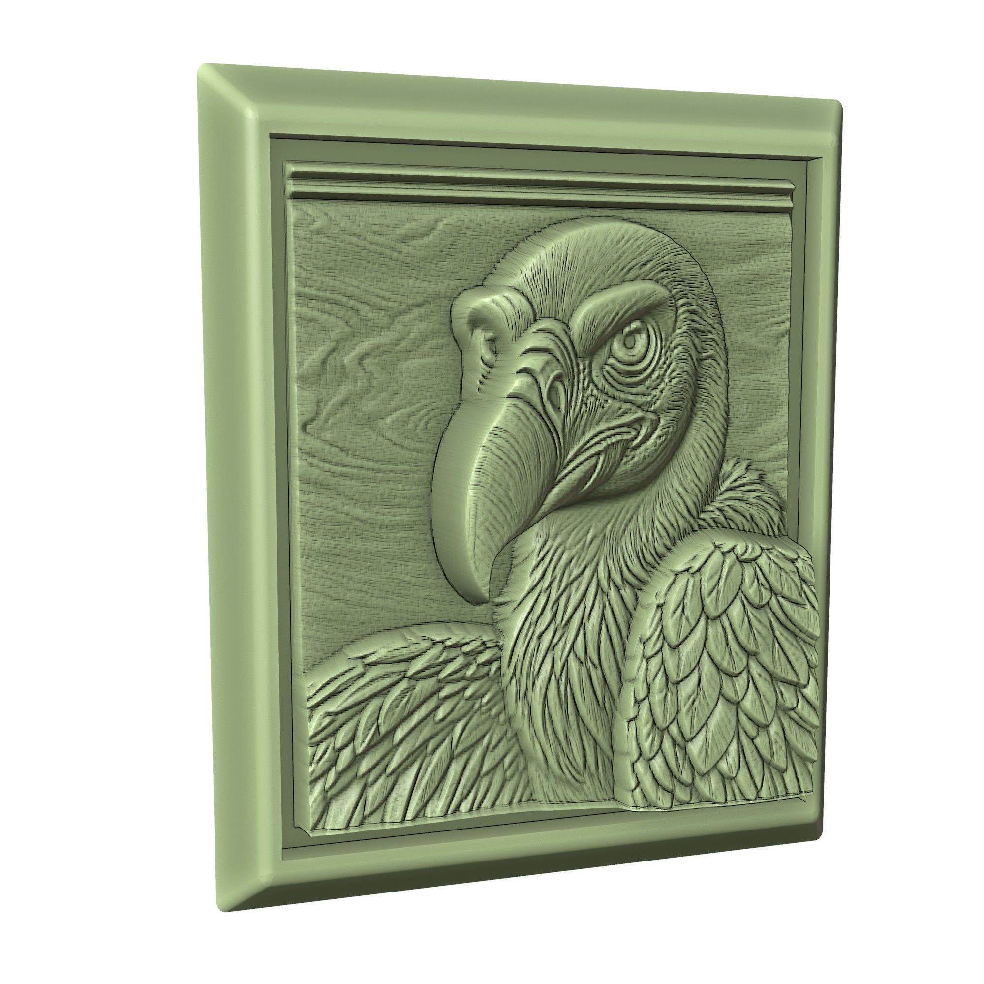 Vulture Animal 3D print model_3