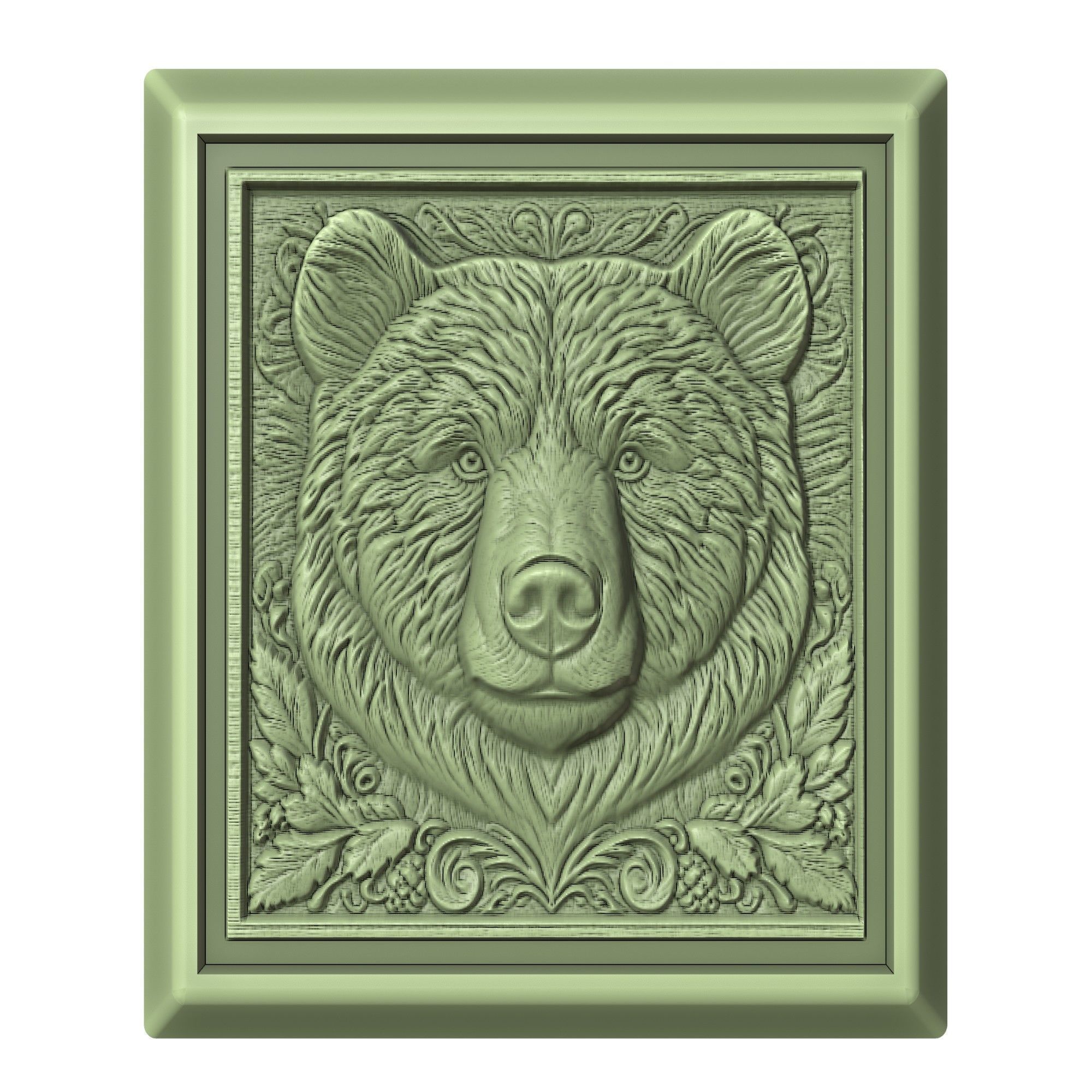 Bear Animal 3D print model_2