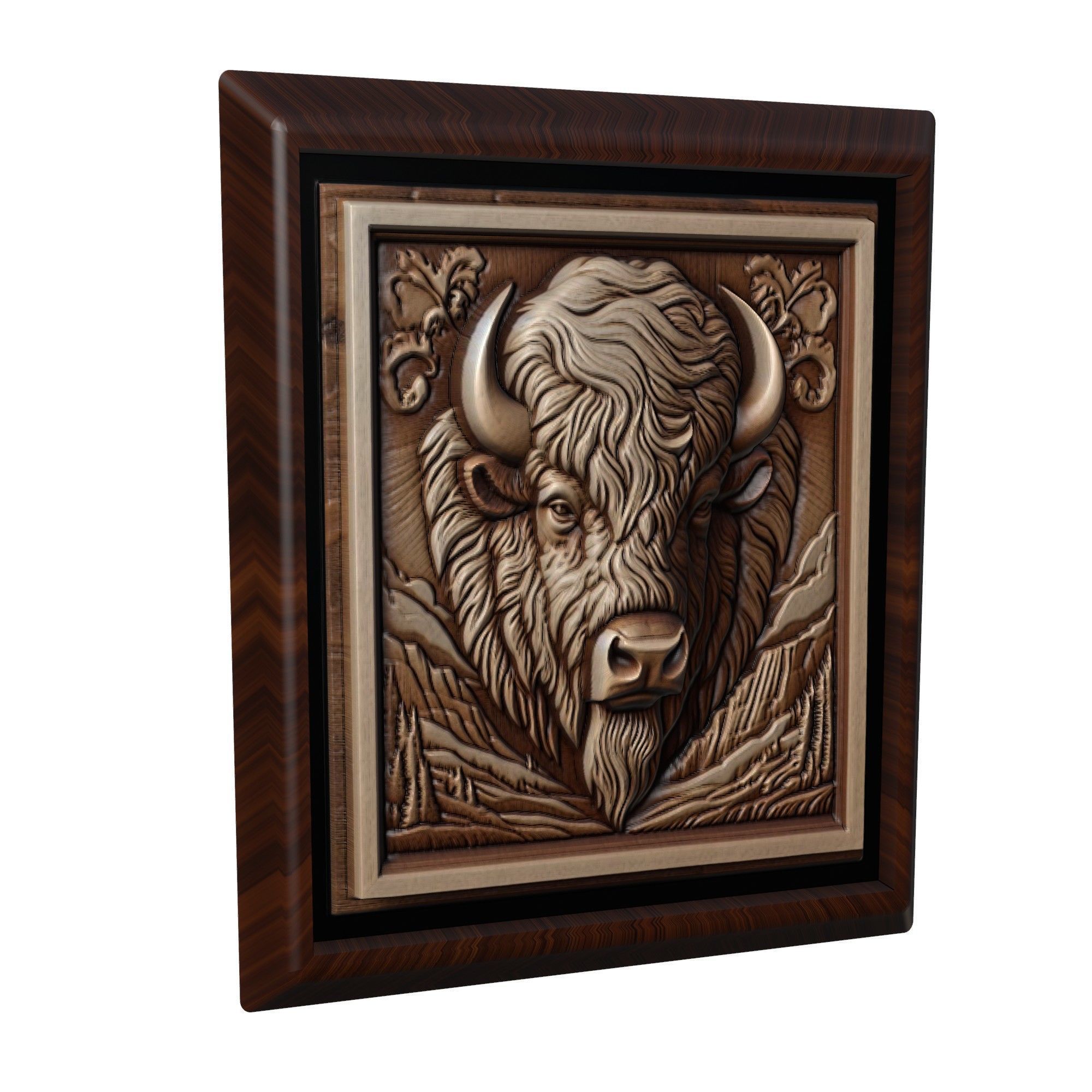 Bison Animal 3D print model_1