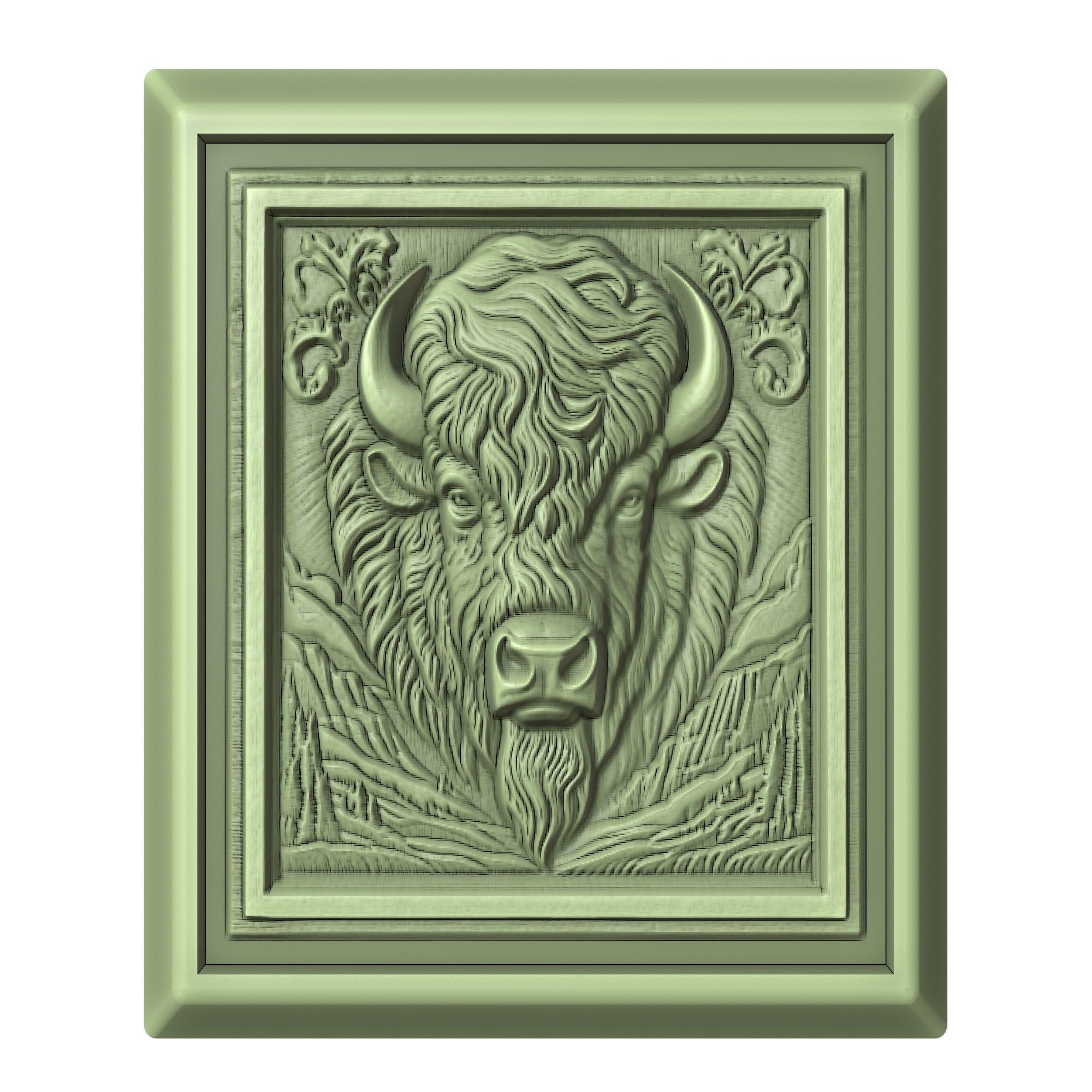 Bison Animal 3D print model_2