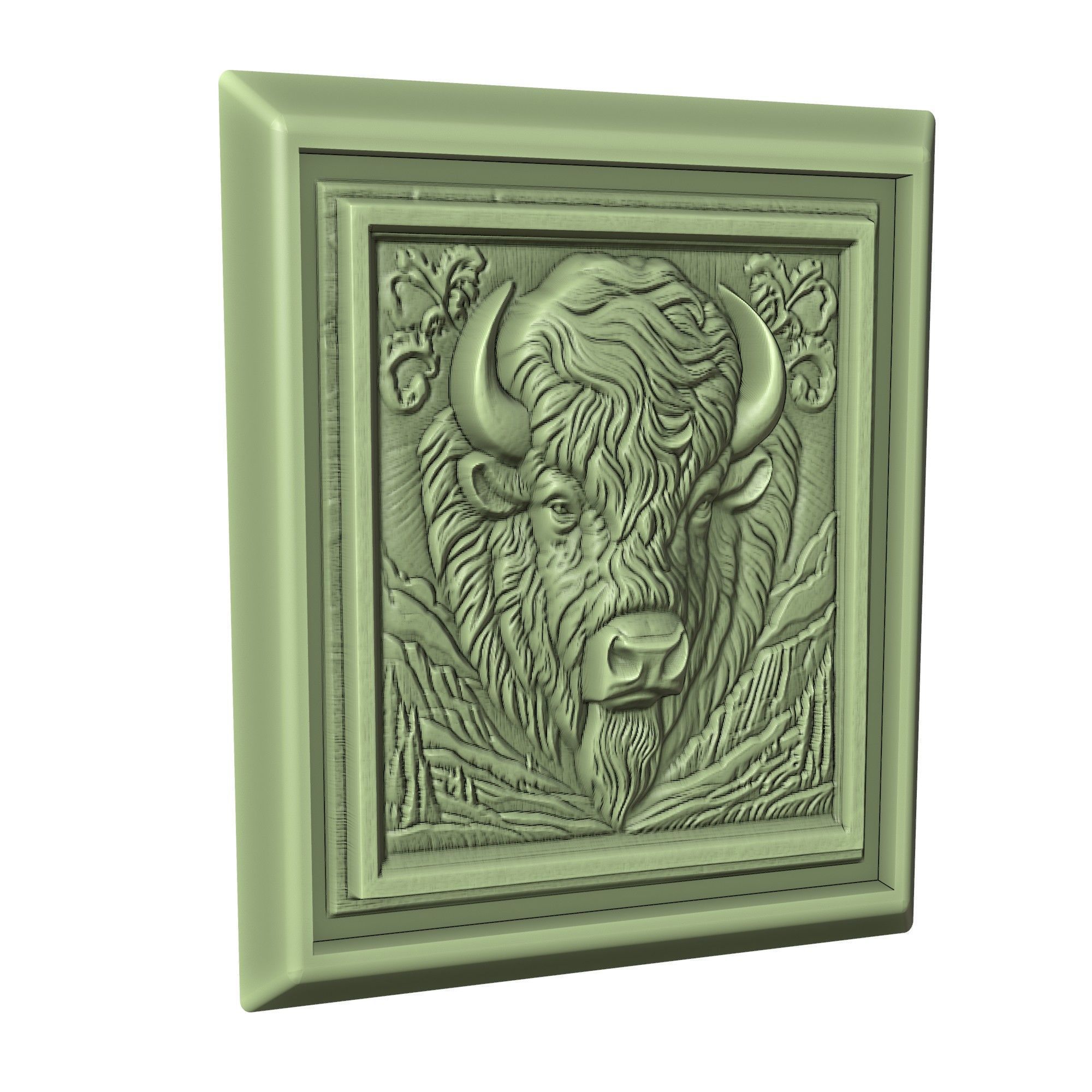 Bison Animal 3D print model_3