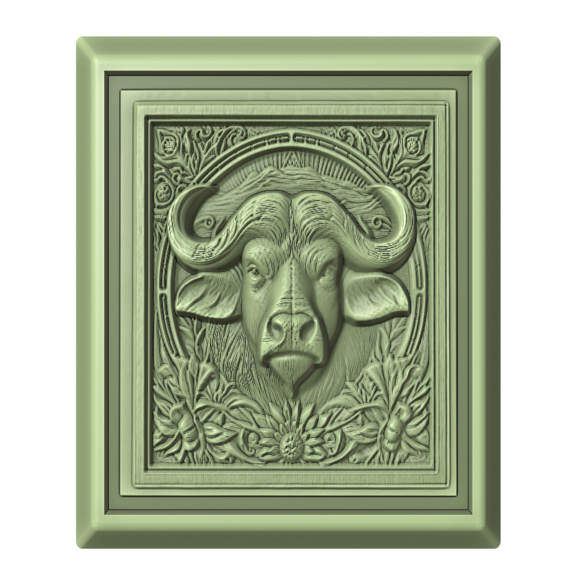 Buffalo Animal 3D print model_2