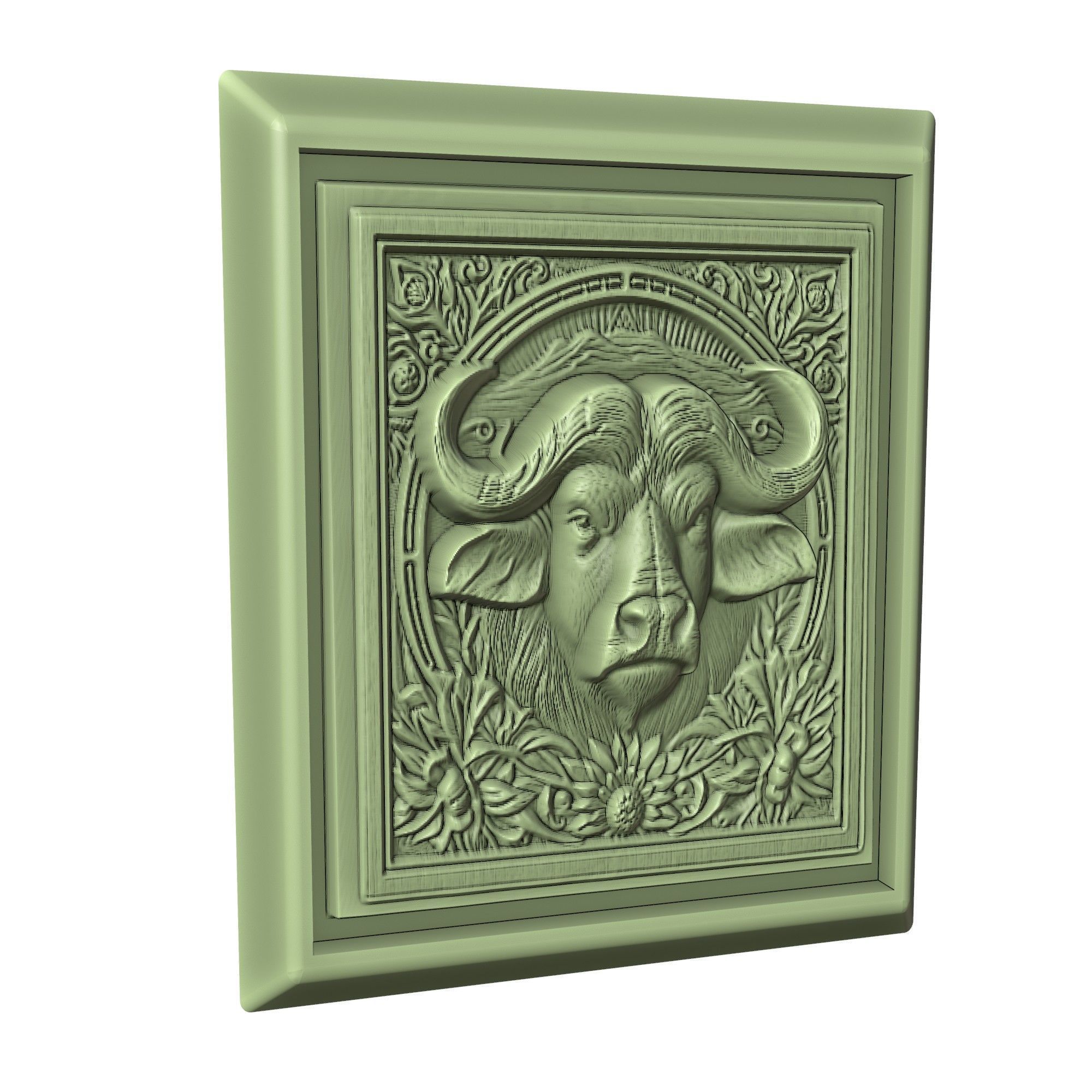 Buffalo Animal 3D print model_3