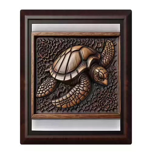Sea Turtle Animal 3D print model
