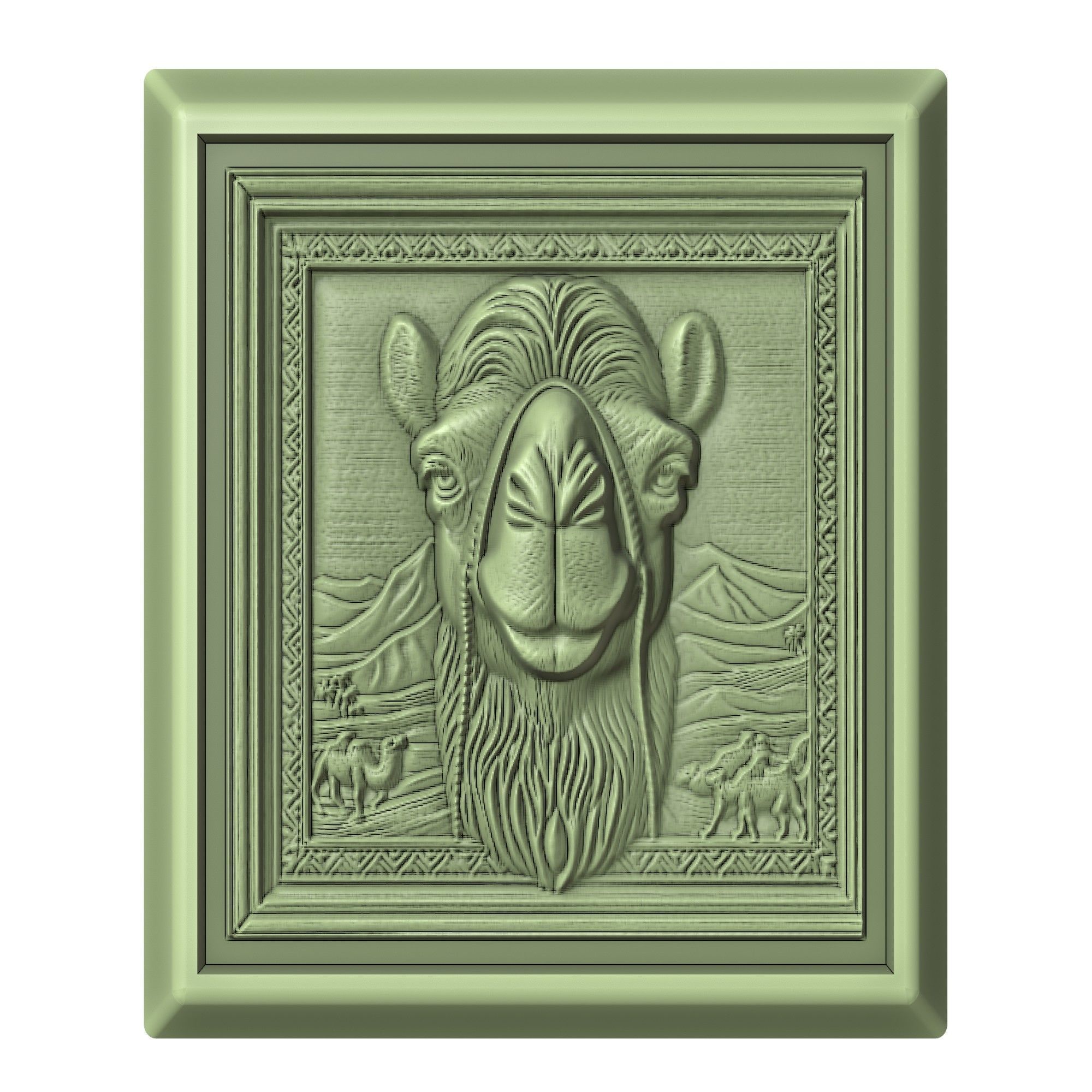 Camel Animal 3D print model_2