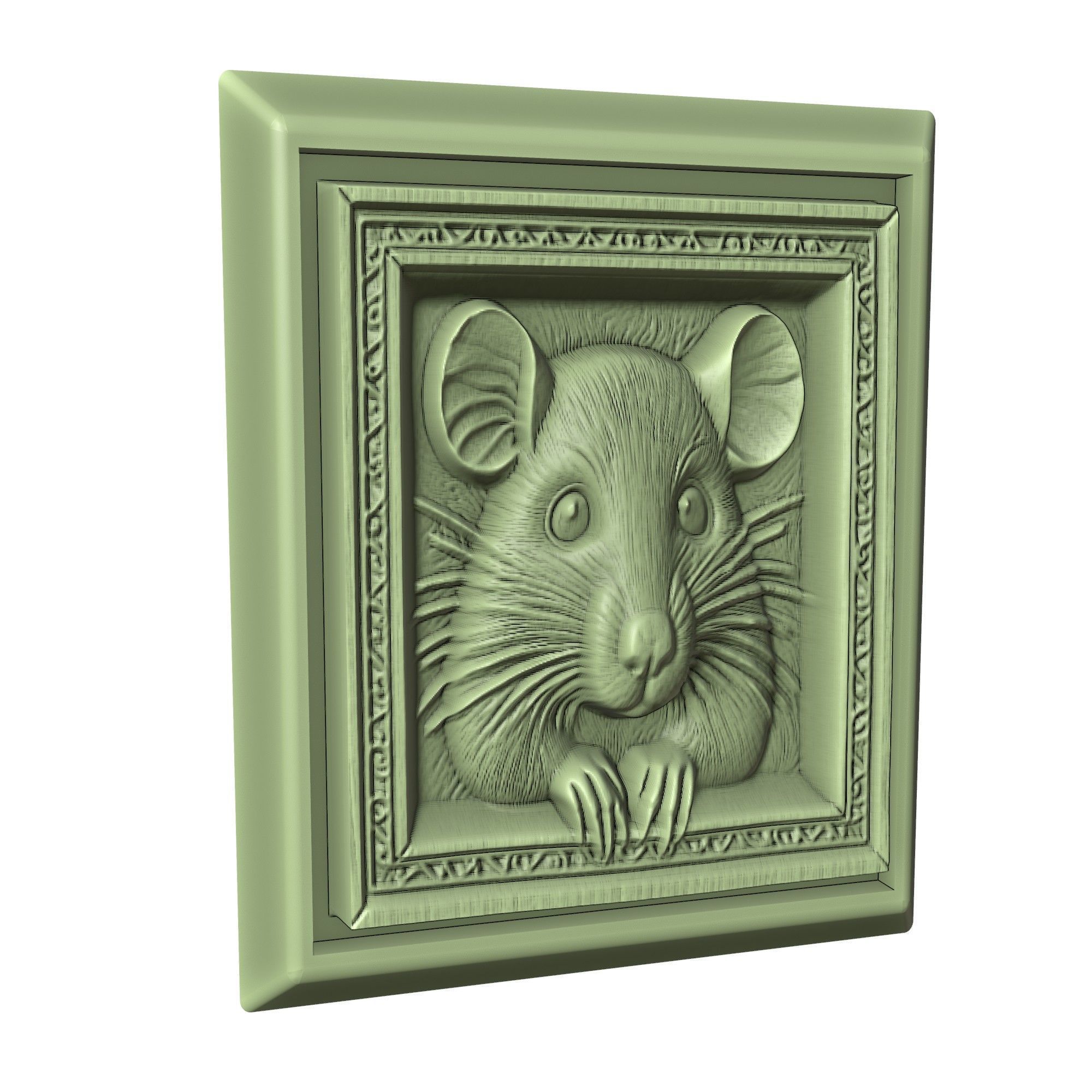 Rat Animal 3D print model_3