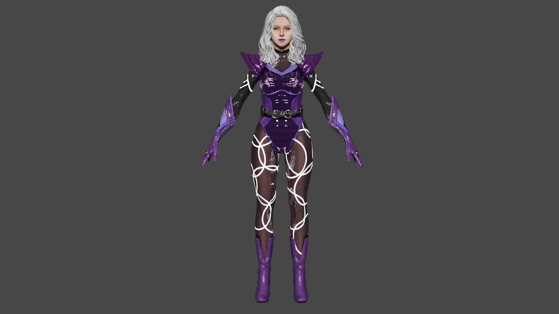 Clea Strange Low-poly 3D model