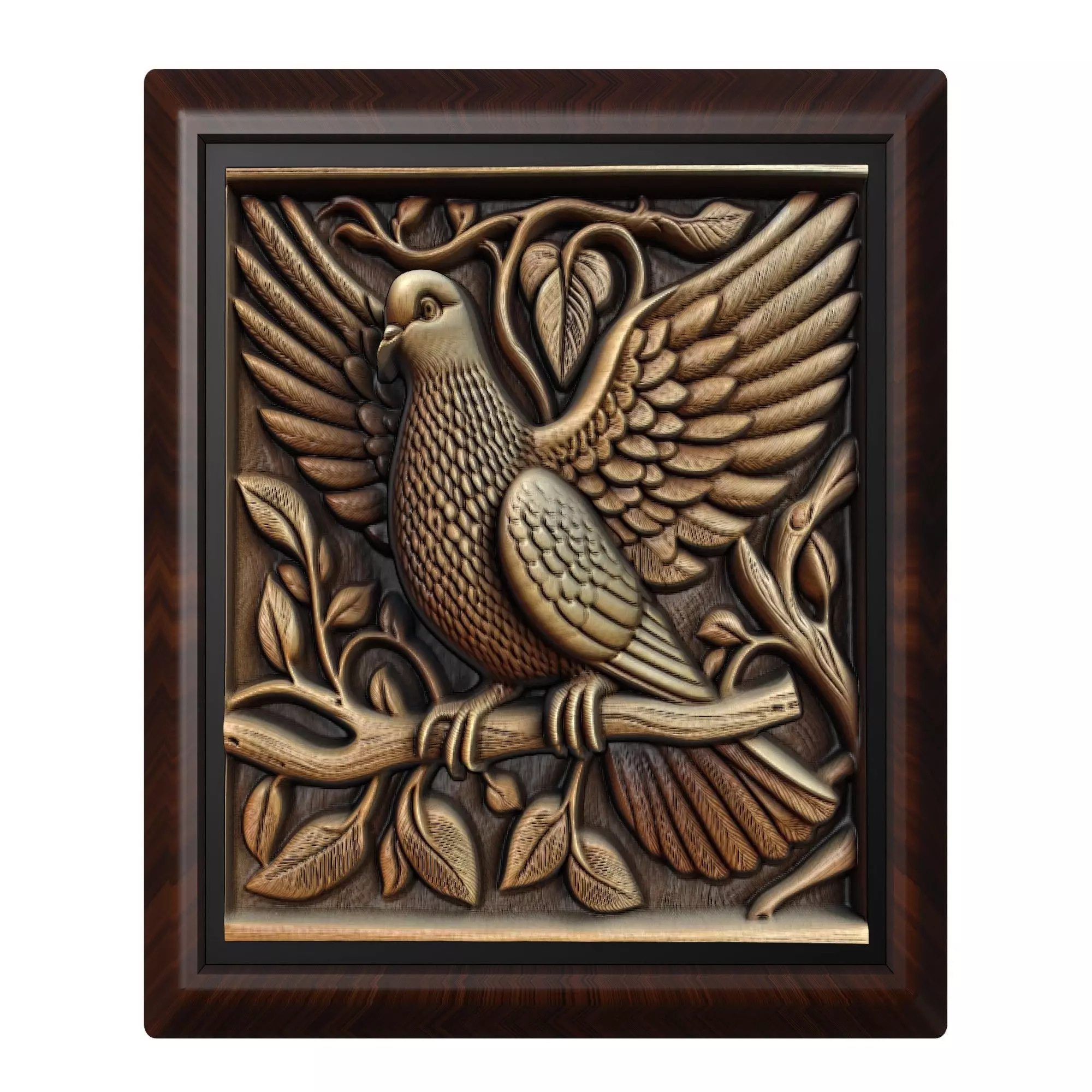 Pigeon Animal 3D print model_0