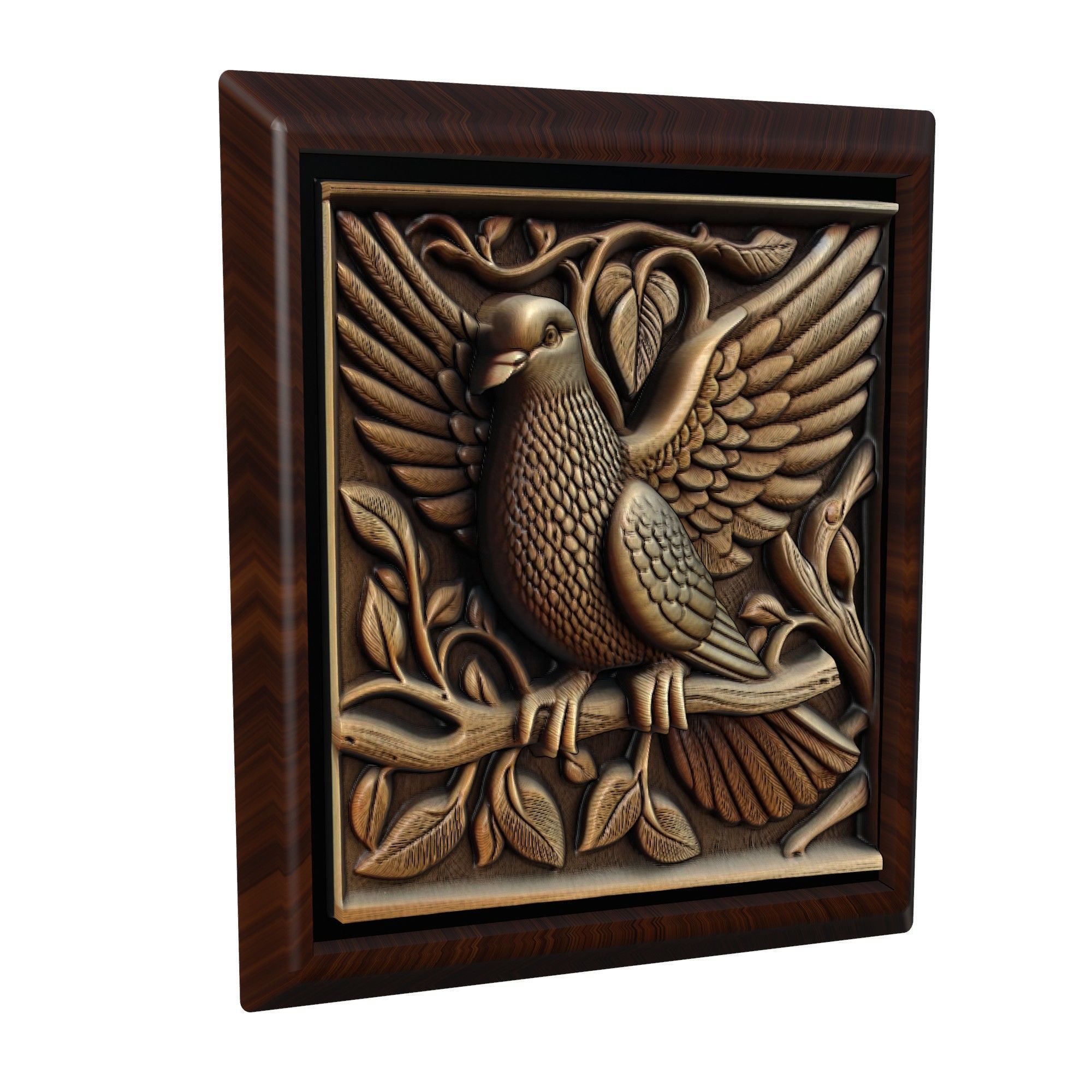 Pigeon Animal 3D print model_1